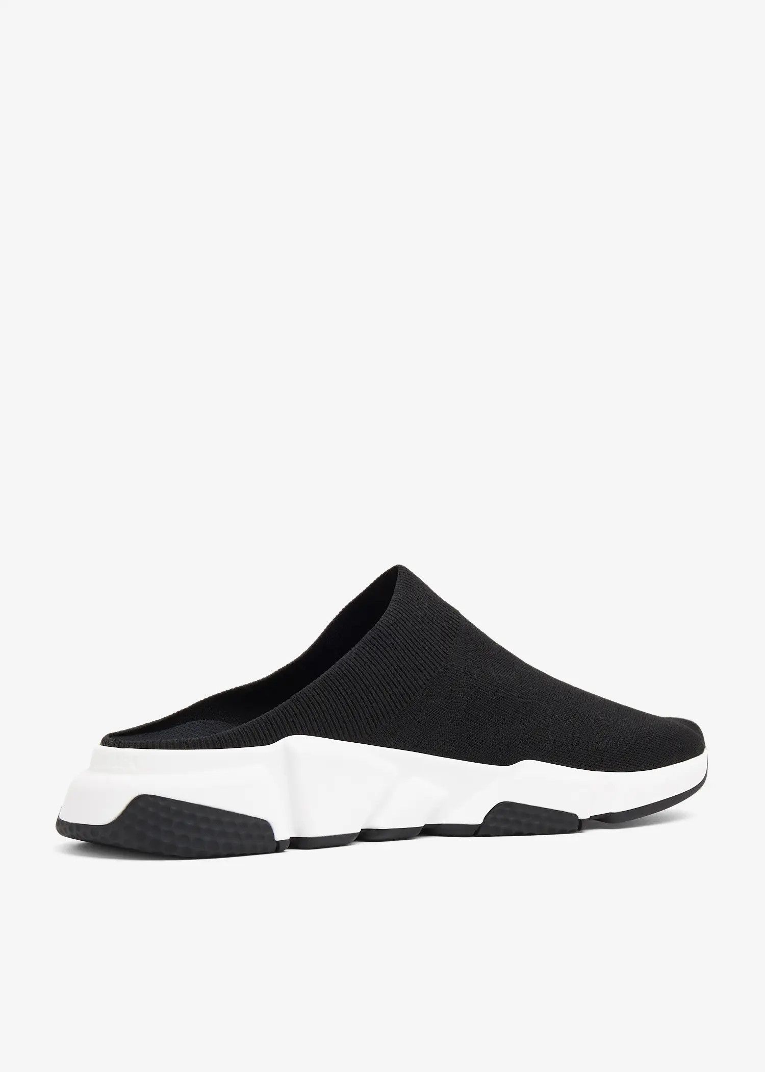 Balenciaga o1w1db10625 Speed Recycled Knit Mules in Black Size US 9 / IT 39 - 3 Thumbnail