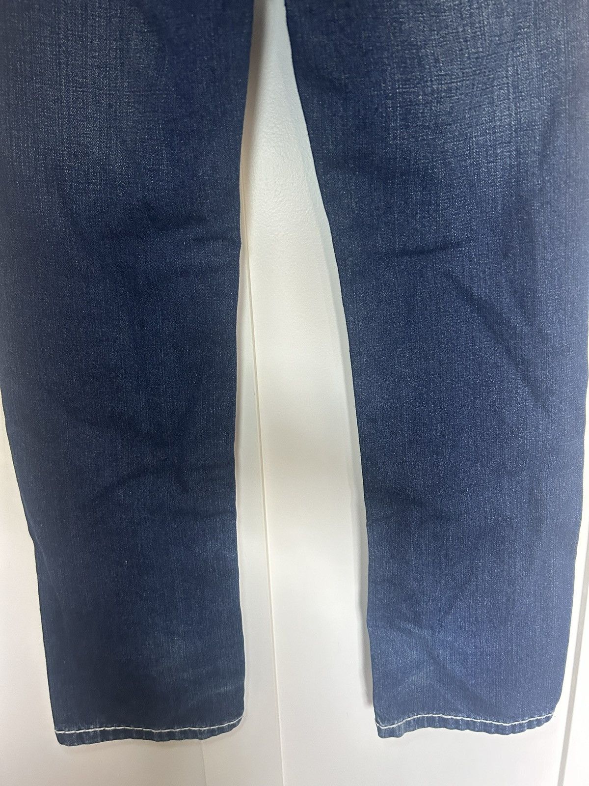 Vintage Vintage Rough Rider Jeans big contrast stitch denim Size US 29 - 9 Thumbnail