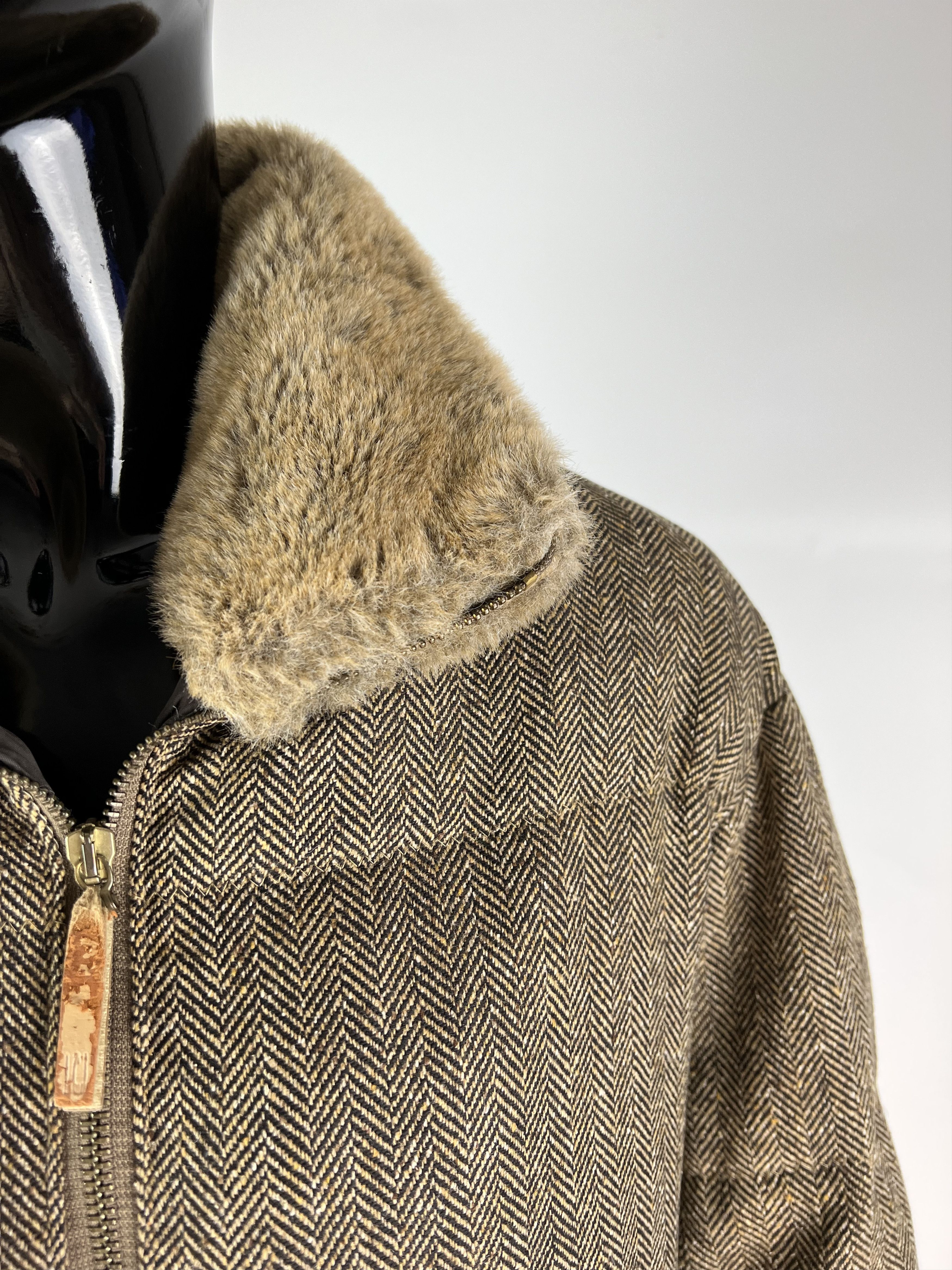 Les Copains × Vintage Rare Vintage Les Copains Jeans Women's Winter Jacket IT42 Size M / US 6-8 / IT 42-44 - 6 Thumbnail