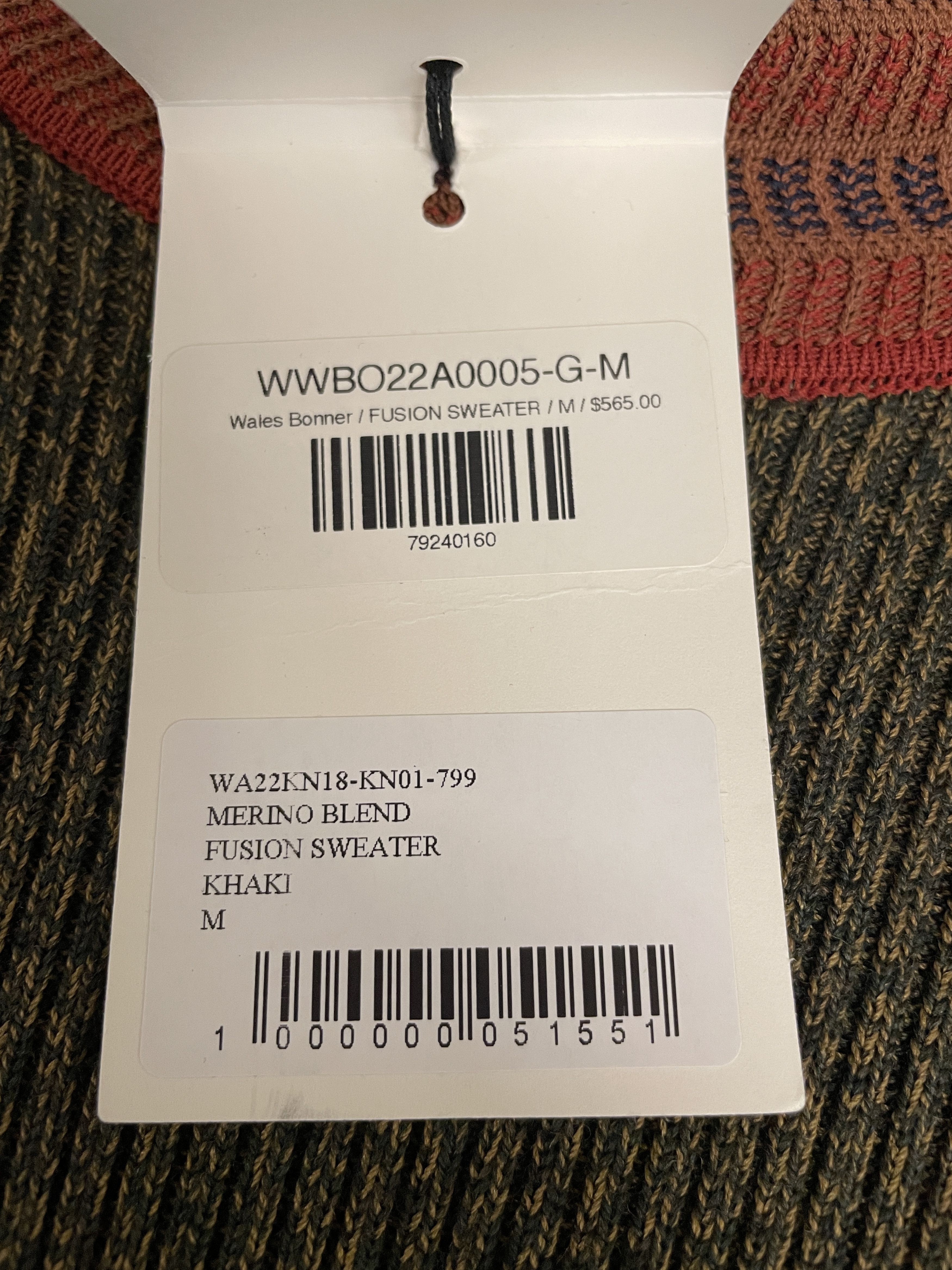 Wales Bonner $565 Wales Bonner Fusion Sweater Size M / US 6-8 / IT 42-44 - 6 Thumbnail