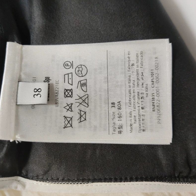 Valentino Valentino Cotton-paneled wool mulberry silk blend contrast Size XS / US 0-2 / IT 36-38 - 5 Thumbnail