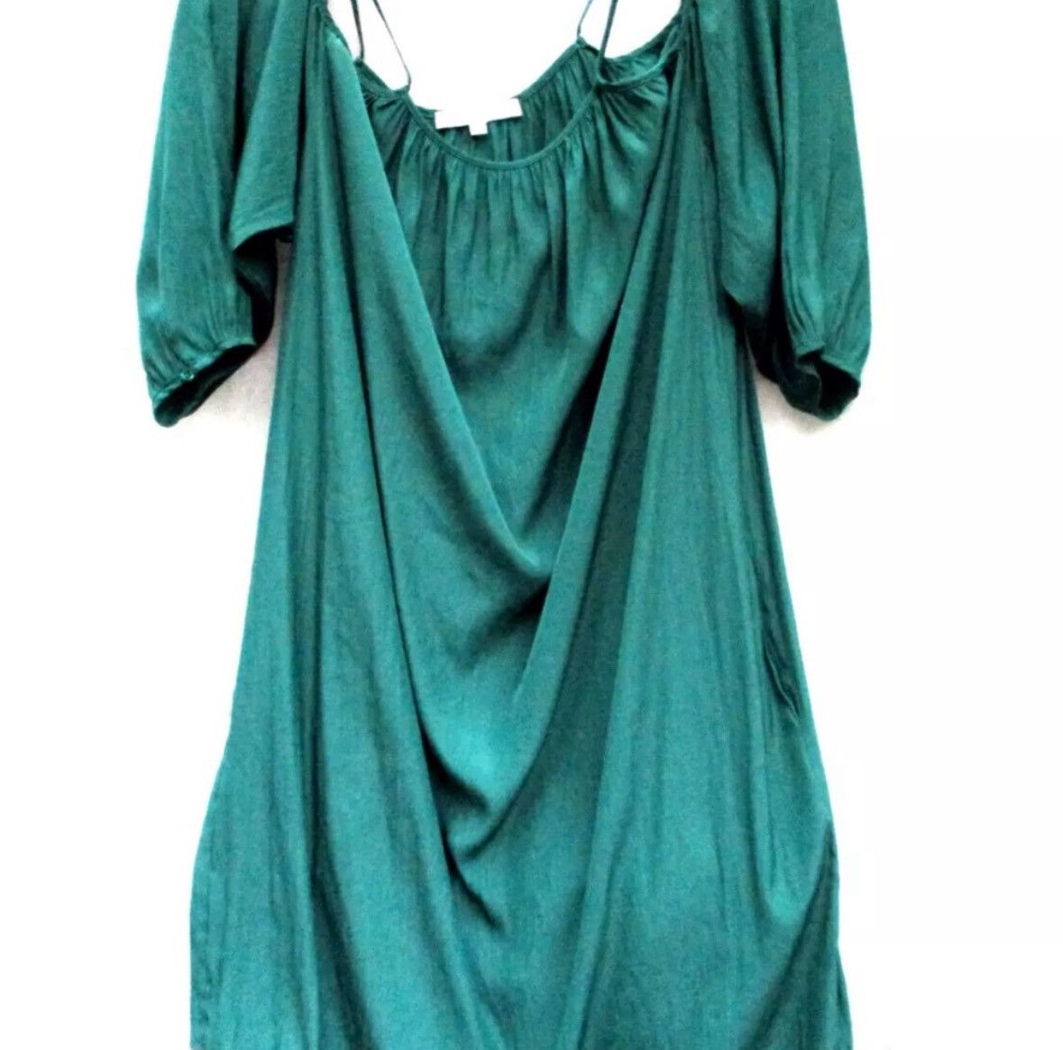Maje emerald green mini dress