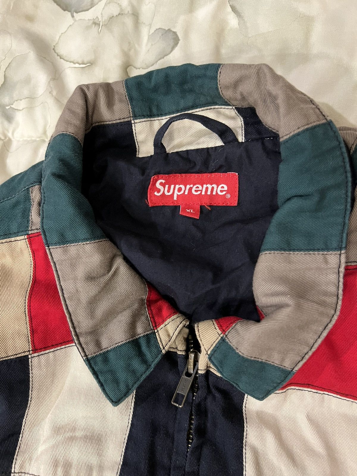 Supreme Supreme Patchwork Jacket Multi SS19 Size US XL / EU 56 / 4 - 3 Thumbnail