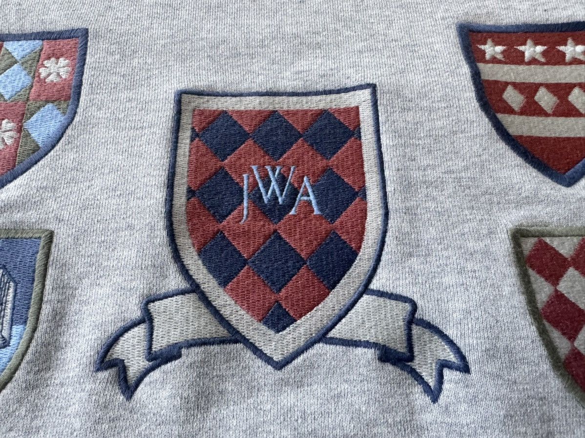 JW Anderson × Uniqlo Large JW Anderson Sweatshirt Gray Coat of Arms Crest Shirt Size US L / EU 52-54 / 3 - 15 Thumbnail