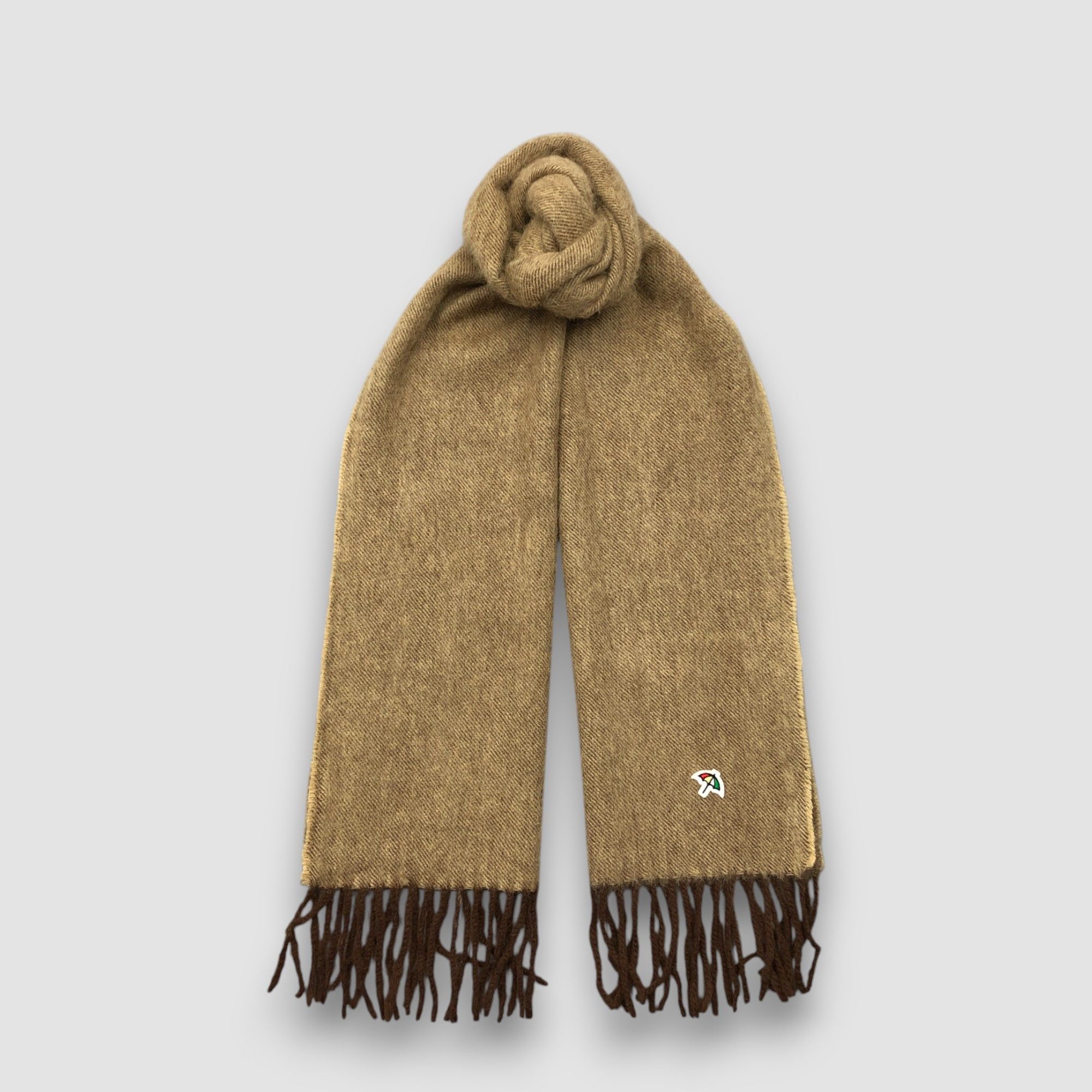 Japanese Brand Vintage Arnold Palmer Scarf Muffler Wool Cashmere Scarves Size ONE SIZE - 1 Thumbnail