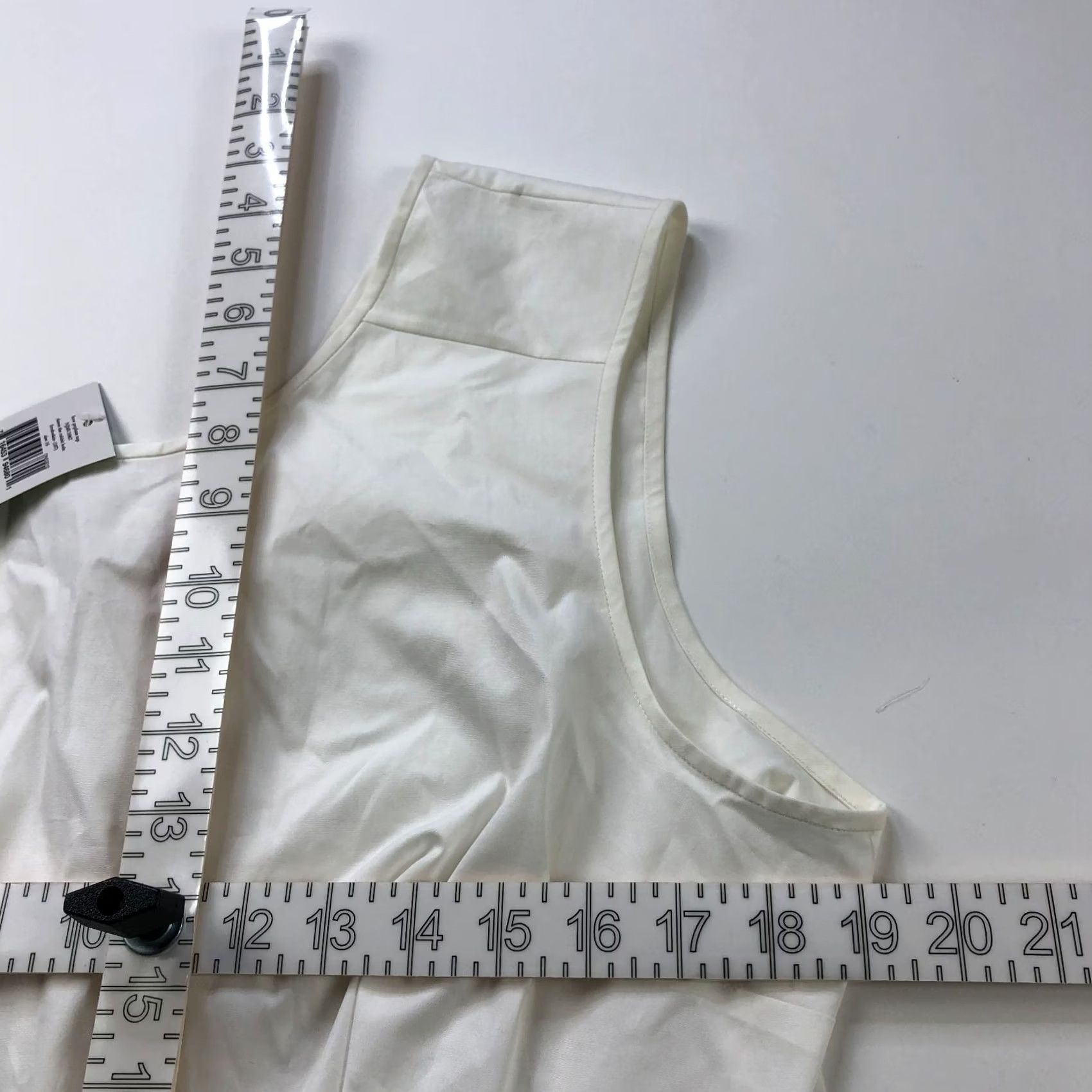 Vintage Kate Spade NEW White Blouse Top Pullover Bow Tie Peplum 16 Stained PLS READ Size L / US 10 / IT 46 - 7 Thumbnail