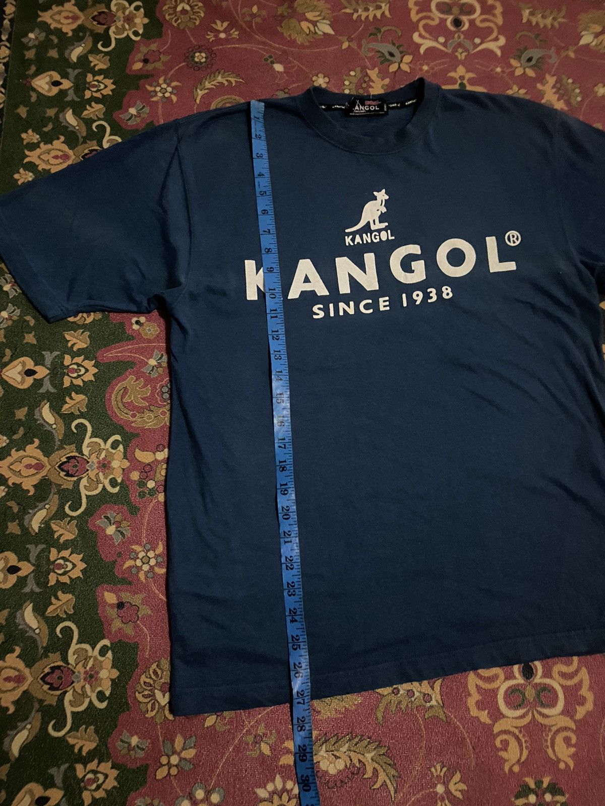 Kangol Vintage Kangol Big Logo Tee Size US M / EU 48-50 / 2 - 8 Thumbnail