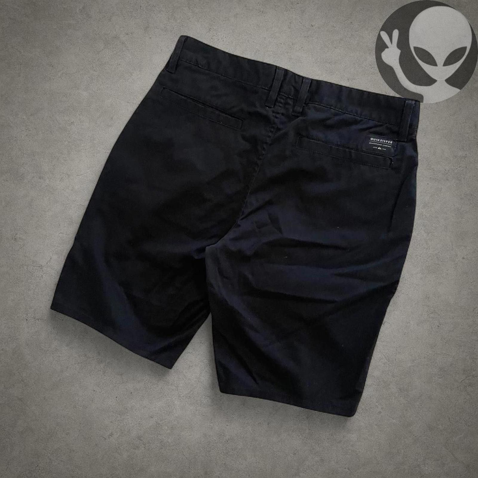 Quiksilver Quiksilver Men's Shorts 30 Black Chino Straight Fit Casual Size US 30 / EU 46 - 1 Thumbnail