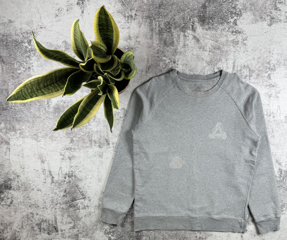 Palace Palace Tri-Line Men’s Cotton Large Crew Neck Hip Hop Skate Sweatshirt Pullover Size US L / EU 52-54 / 3 - 2 Thumbnail