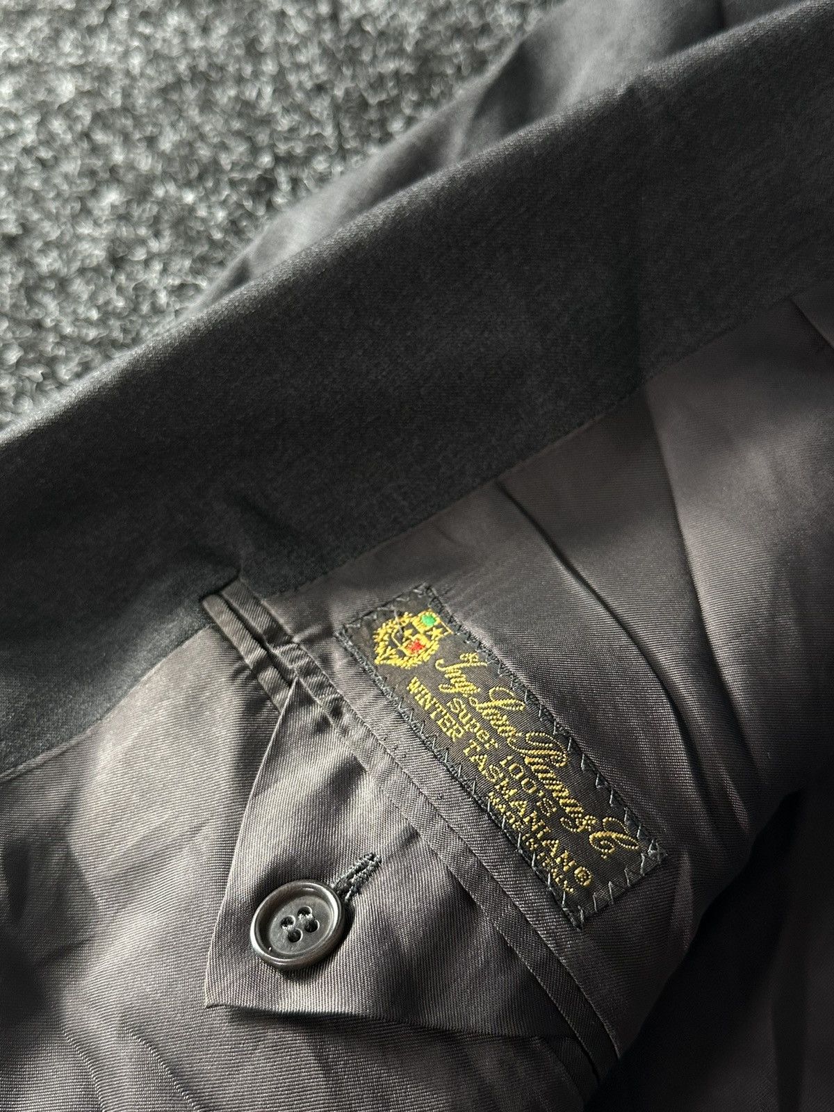 Loro Piana × Vintage 70s vintage Loro Piana Blazer Jacket gray 100% lana Size US XL / EU 56 / 4 - 9 Thumbnail