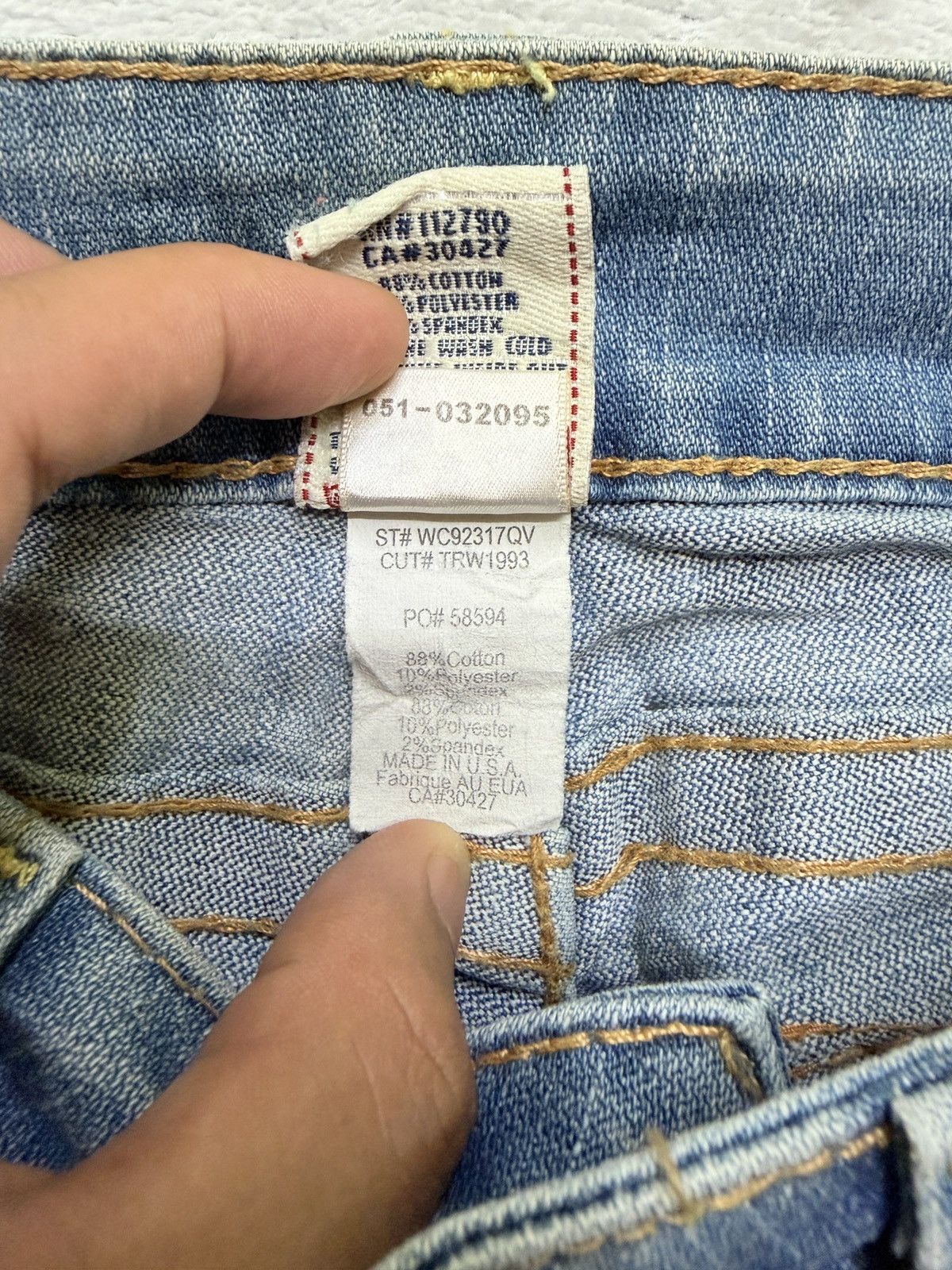 True Religion True Religion Becky Low Rise Bootcut Y2K Women Denim Size US 28 / EU 44 - 16 Thumbnail