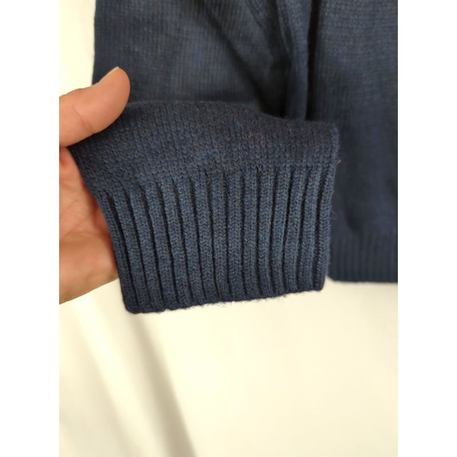 Tommy Hilfiger VINTAGE Tommy Hilfiger Nordic Fair Aisle Crew Sweater Womens Blue XL Size XL / US 12-14 / IT 48-50 - 4 Thumbnail