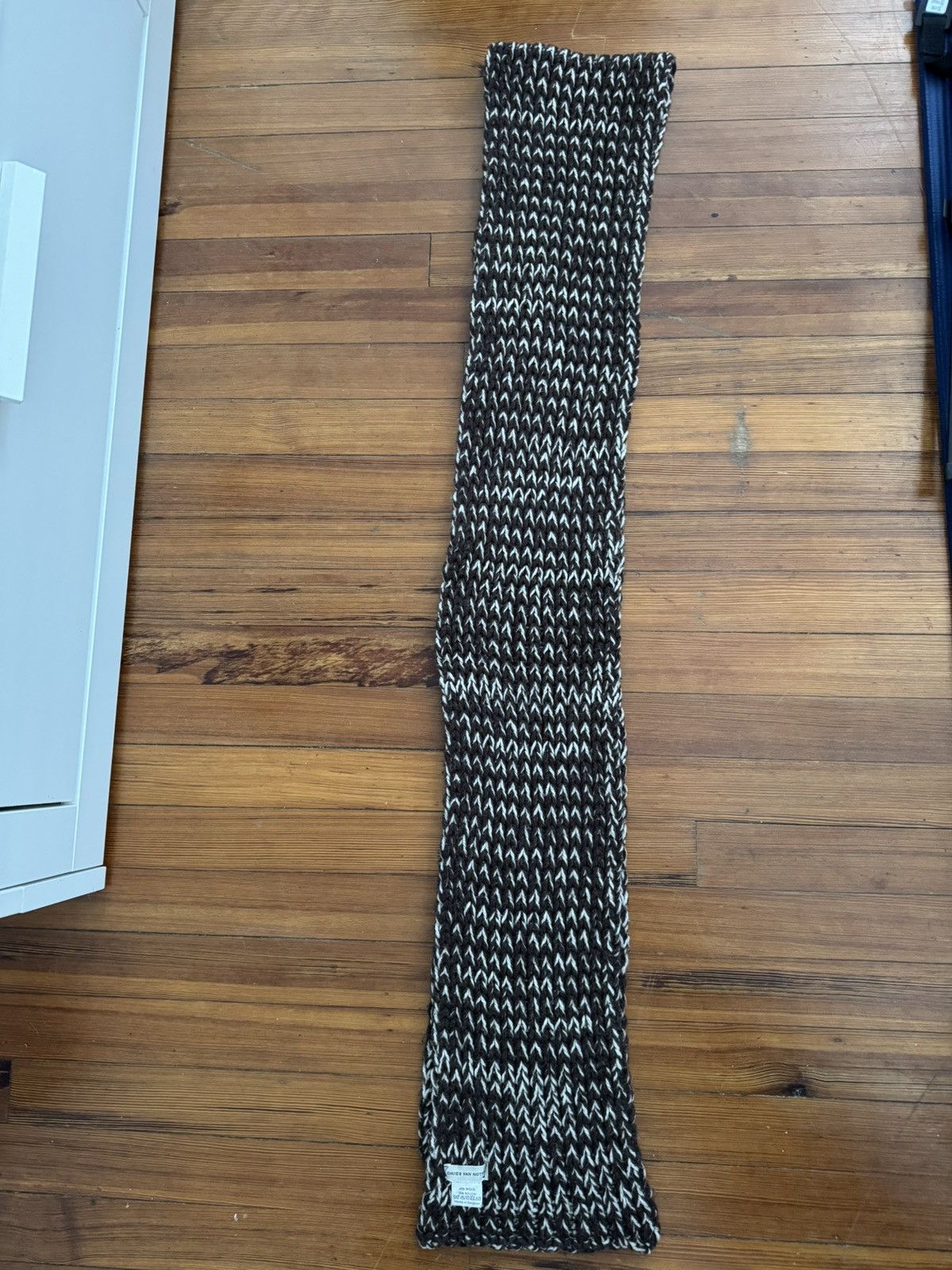 Dries Van Noten Dries Van Noten Chunky Wool Scarf Size ONE SIZE - 1 Thumbnail
