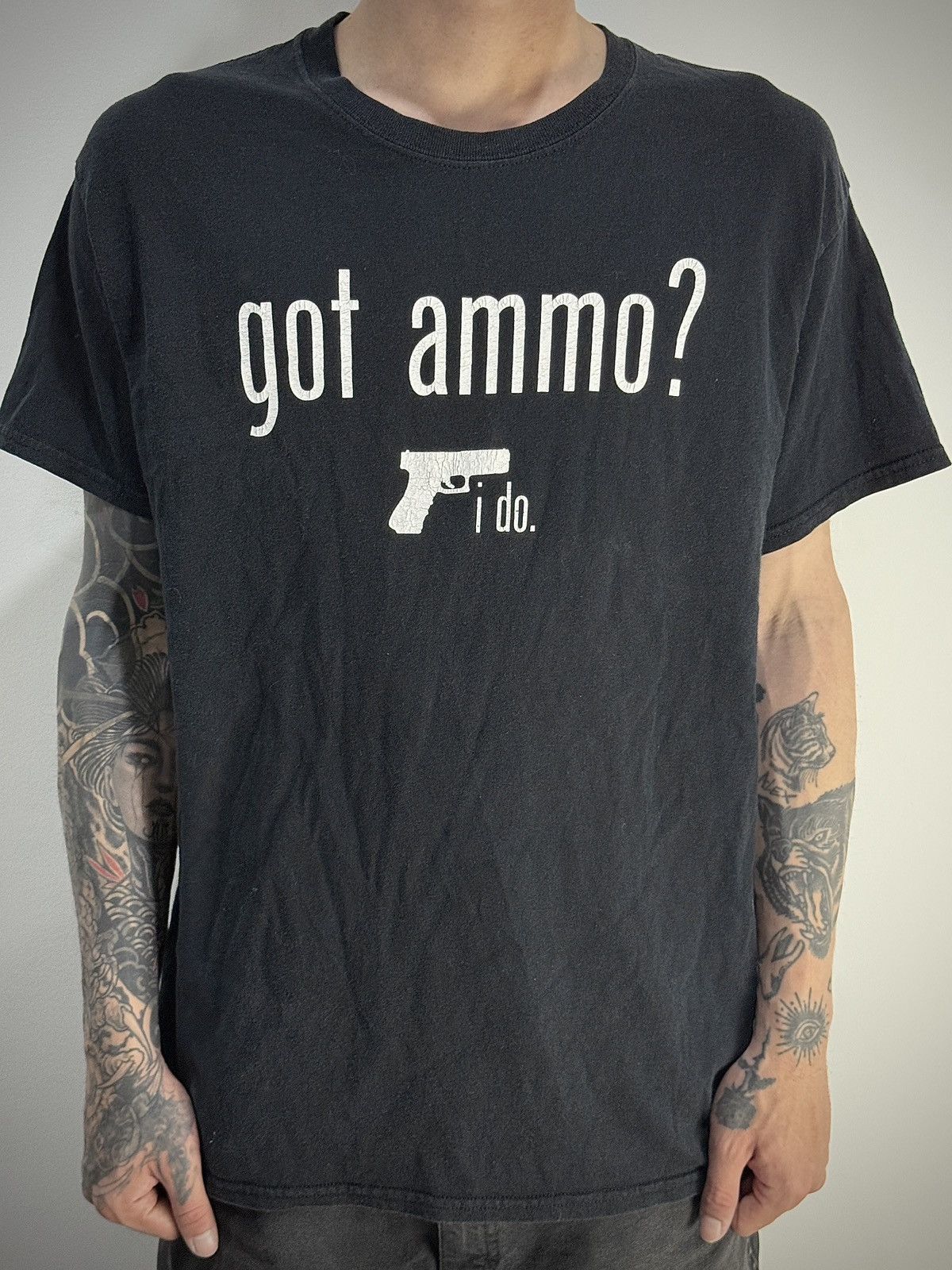 Vintage Got Ammo ? Tshirt Size US L / EU 52-54 / 3 - 1 Thumbnail