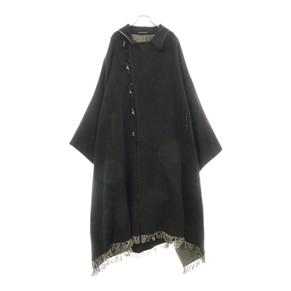 Yohji Yamamoto Yohji Yamamoto POUR HOMME 21AW Patchwork Cloak Size US S / EU 44-46 / 1 - 1 Thumbnail
