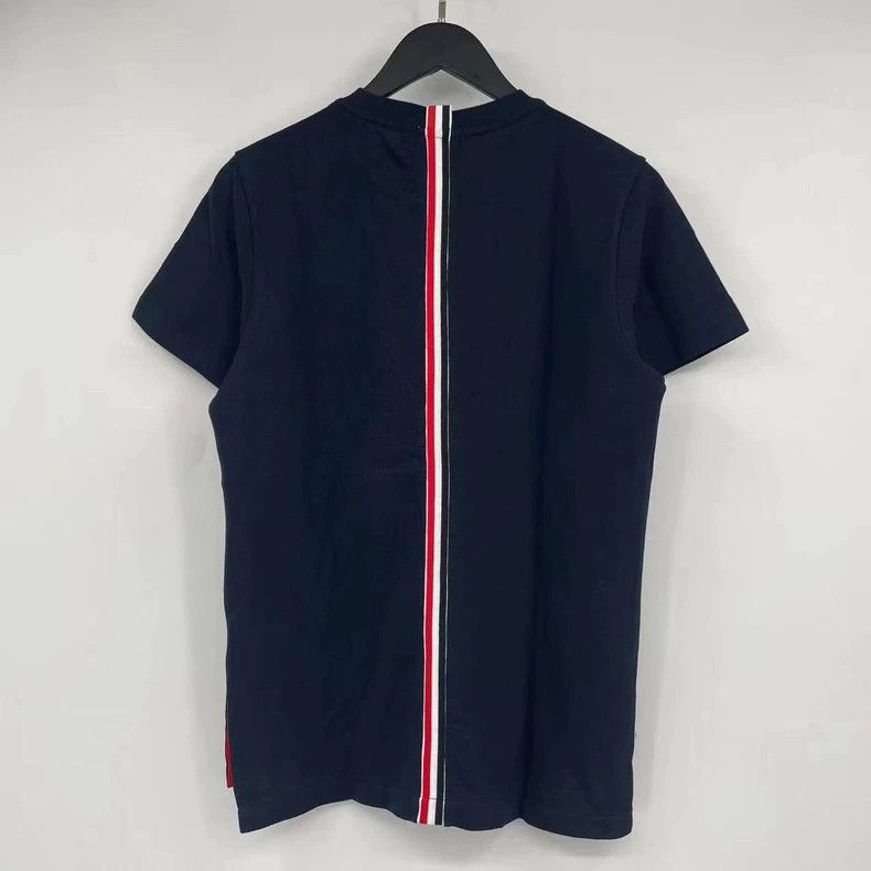 Thom Browne Thom browne Dark blue back striped short sleeves 2503-Nexta Size US XS / EU 42 / 0 - 2 Thumbnail