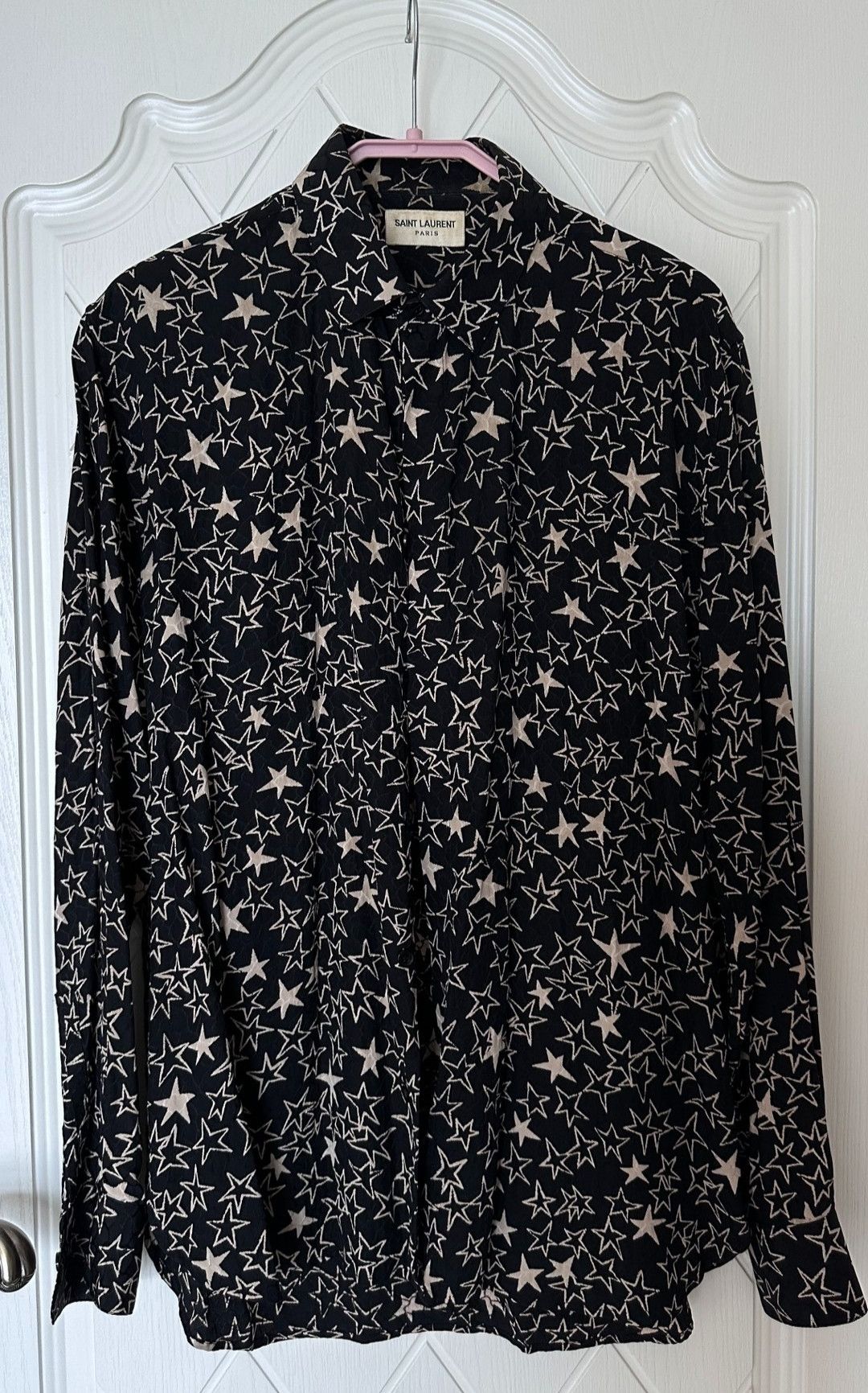 saint laurent silk shirt