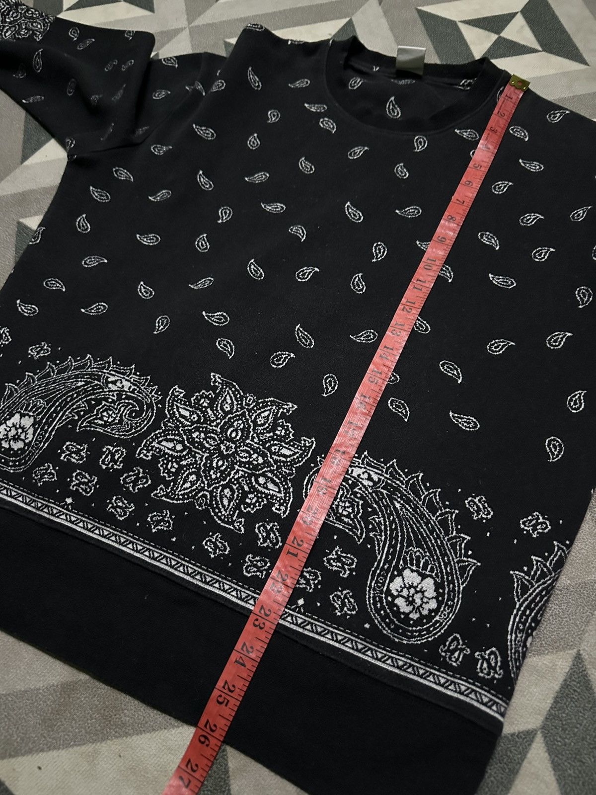 Zara Zara bandana presley fullprinted sweatshirt Size US M / EU 48-50 / 2 - 8 Thumbnail