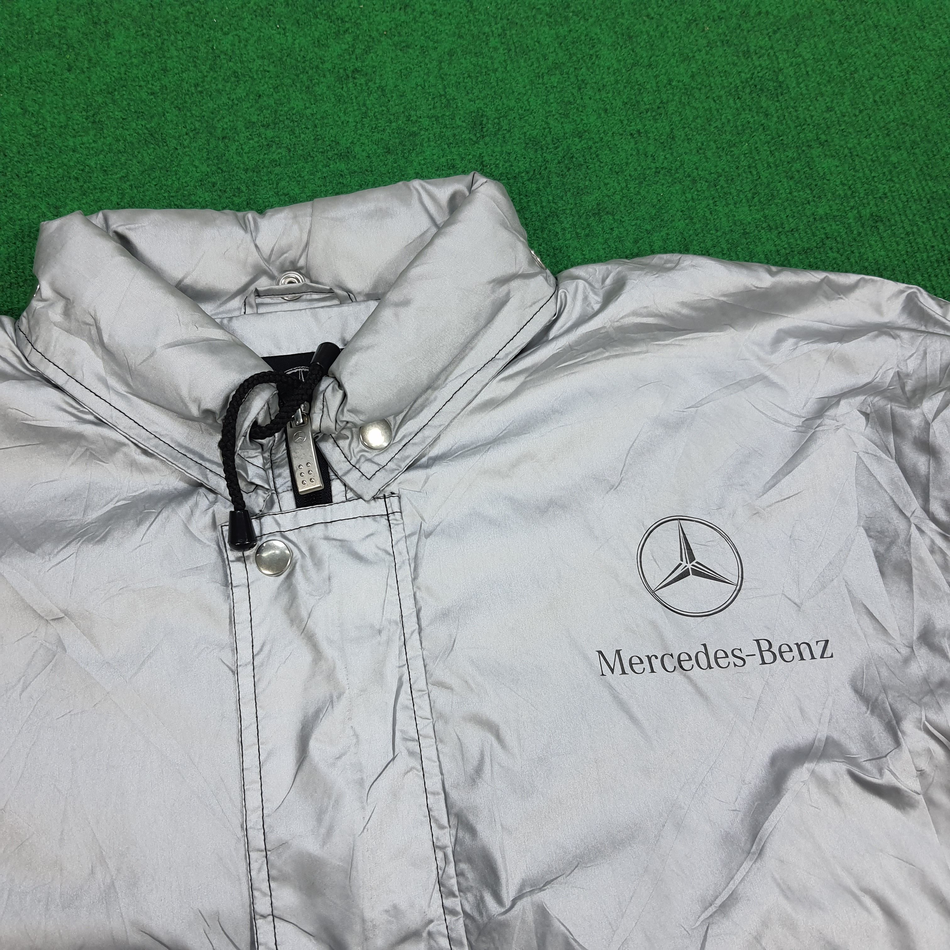 Mercedes-Benz × Vintage Vintage Mercedes Benz Reflection Raincoat Windbreaker Jacket Size US XXL / EU 58 / 5 - 2 Thumbnail
