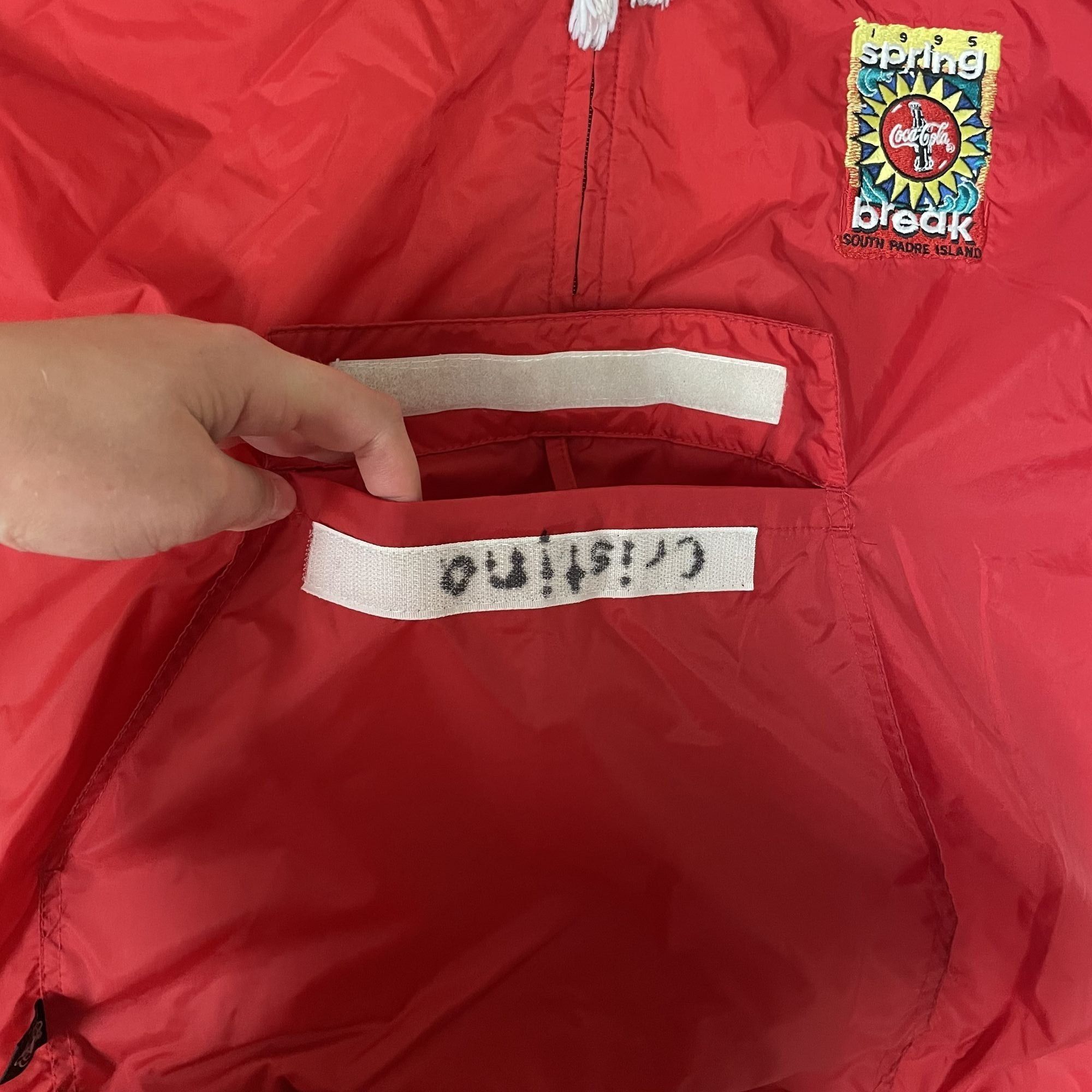 Other Vtg Charles River SPRING BREAK South Padre Coca Cola Jacket Size US L / EU 52-54 / 3 - 10 Thumbnail
