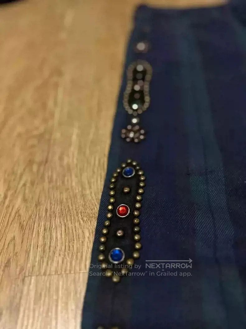 Kapital kapital Black and green checkered gem pants. Size US 36 / EU 52 - 2 Thumbnail