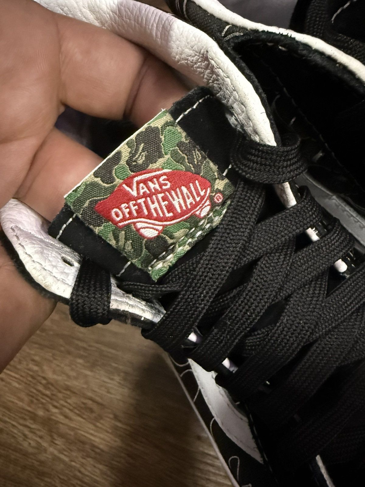 Bape × Vans Bape Sk8 High Size US 7.5 / EU 40-41 - 5 Thumbnail
