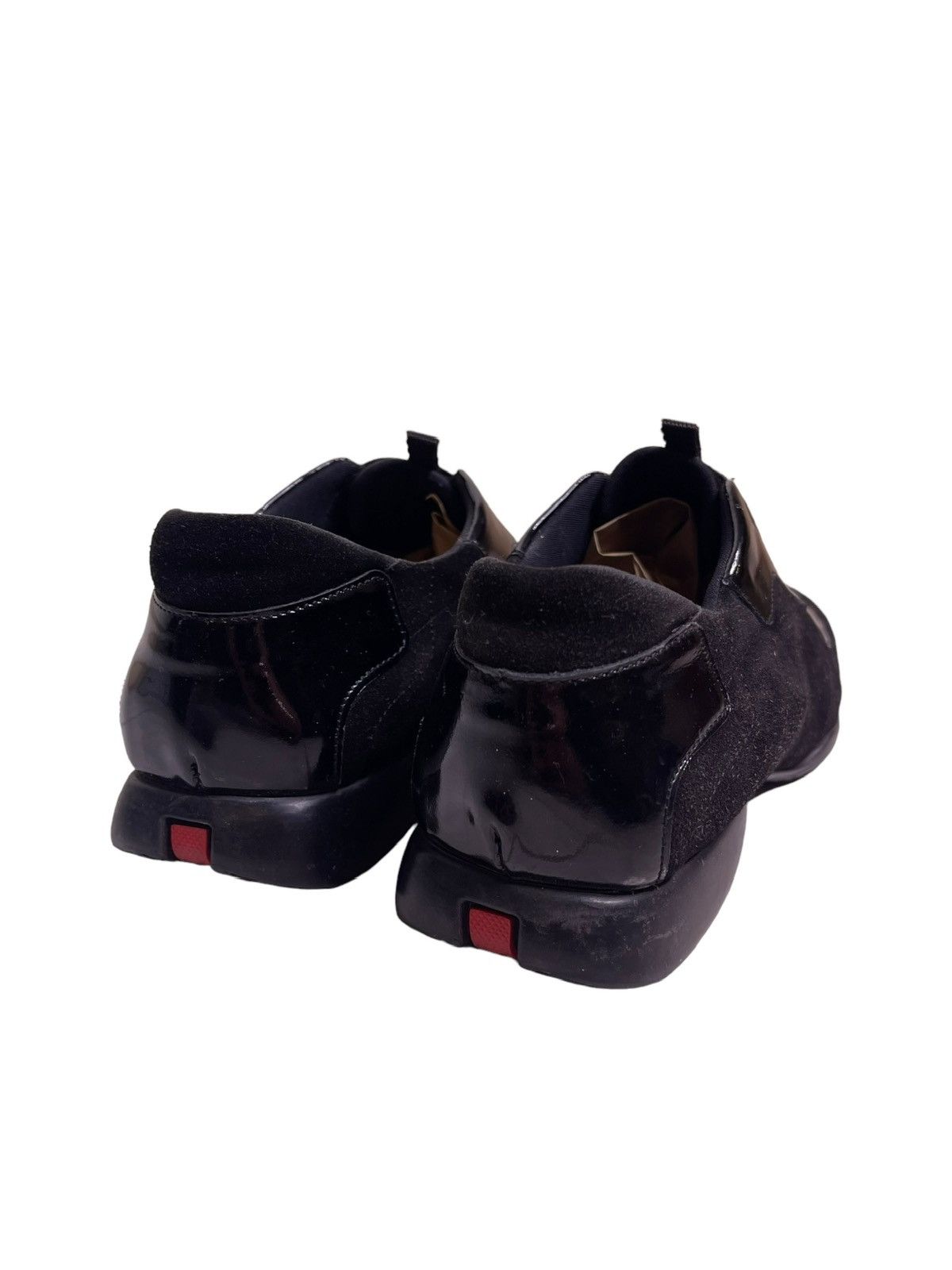 Prada × Vintage Vintage Prada square toe sneakers Size US 8.5 / IT 38.5 - 10 Thumbnail
