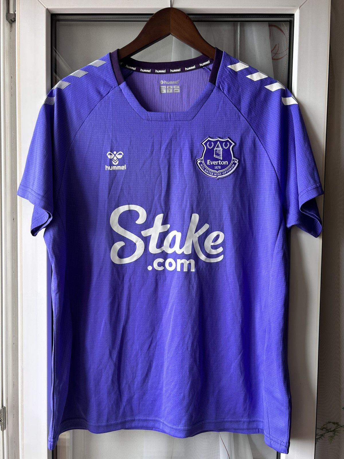 Hummel Everton 2022 2023 Training Football Shirt Soccer Jersey Size US L / EU 52-54 / 3 - 1 Thumbnail