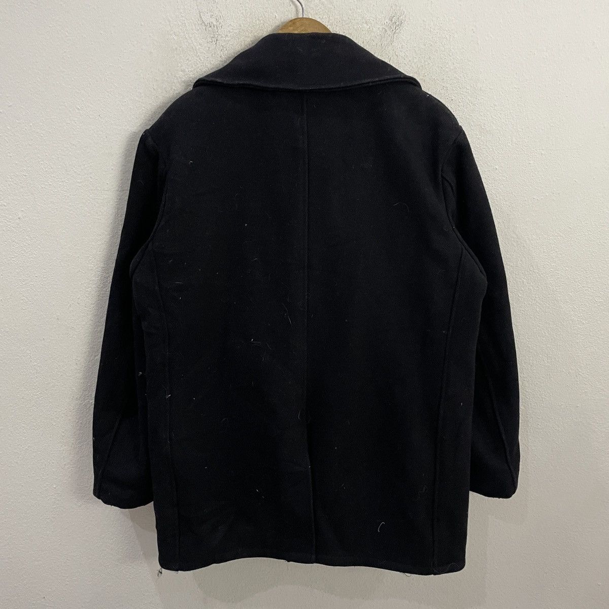 Schott Vintage U.S 740N By Schoot Pea Coat Jacket Size US XL / EU 56 / 4 - 6 Thumbnail