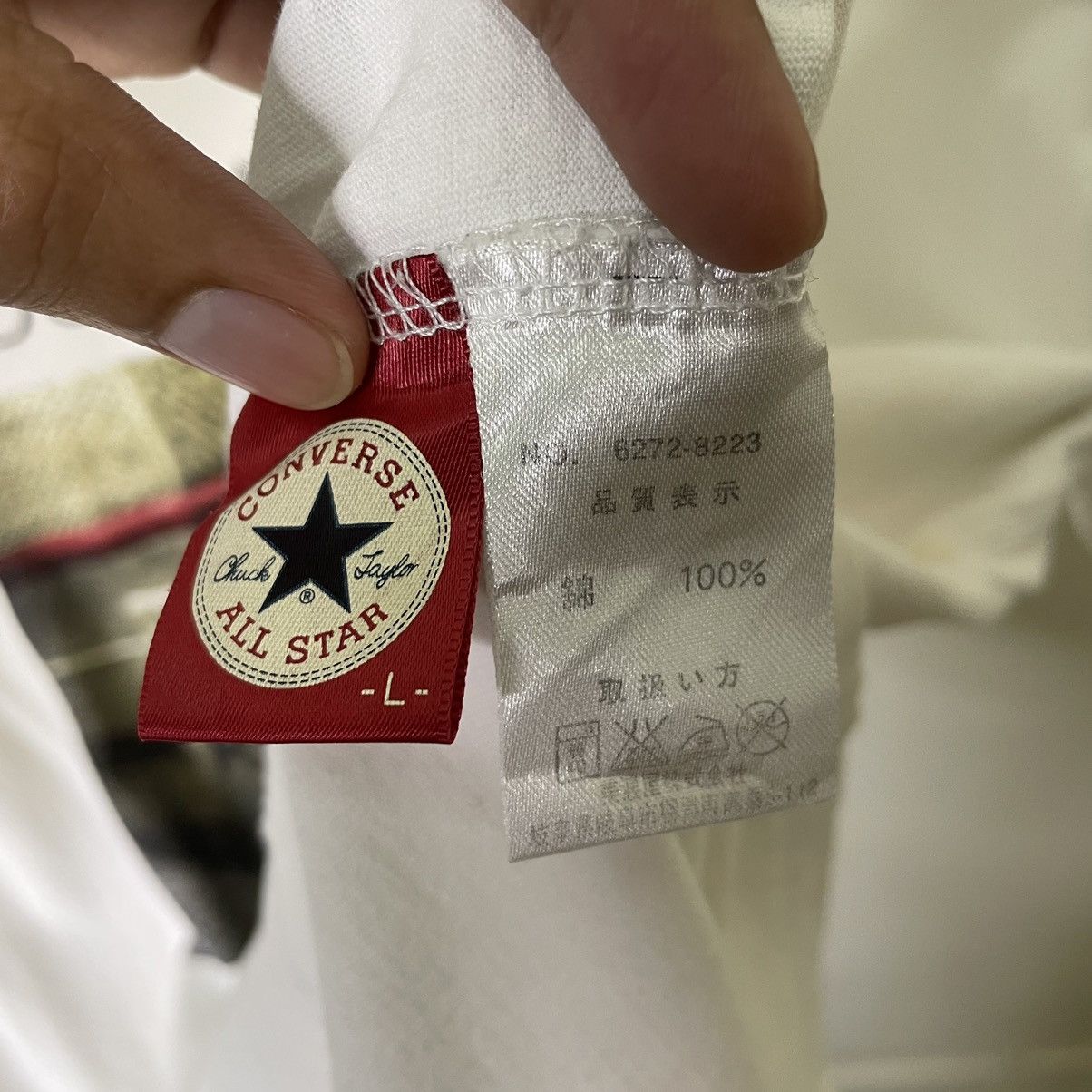 Converse Converse All Star Chuck Taylor Nice Design T Shirt Size US L / EU 52-54 / 3 - 4 Thumbnail