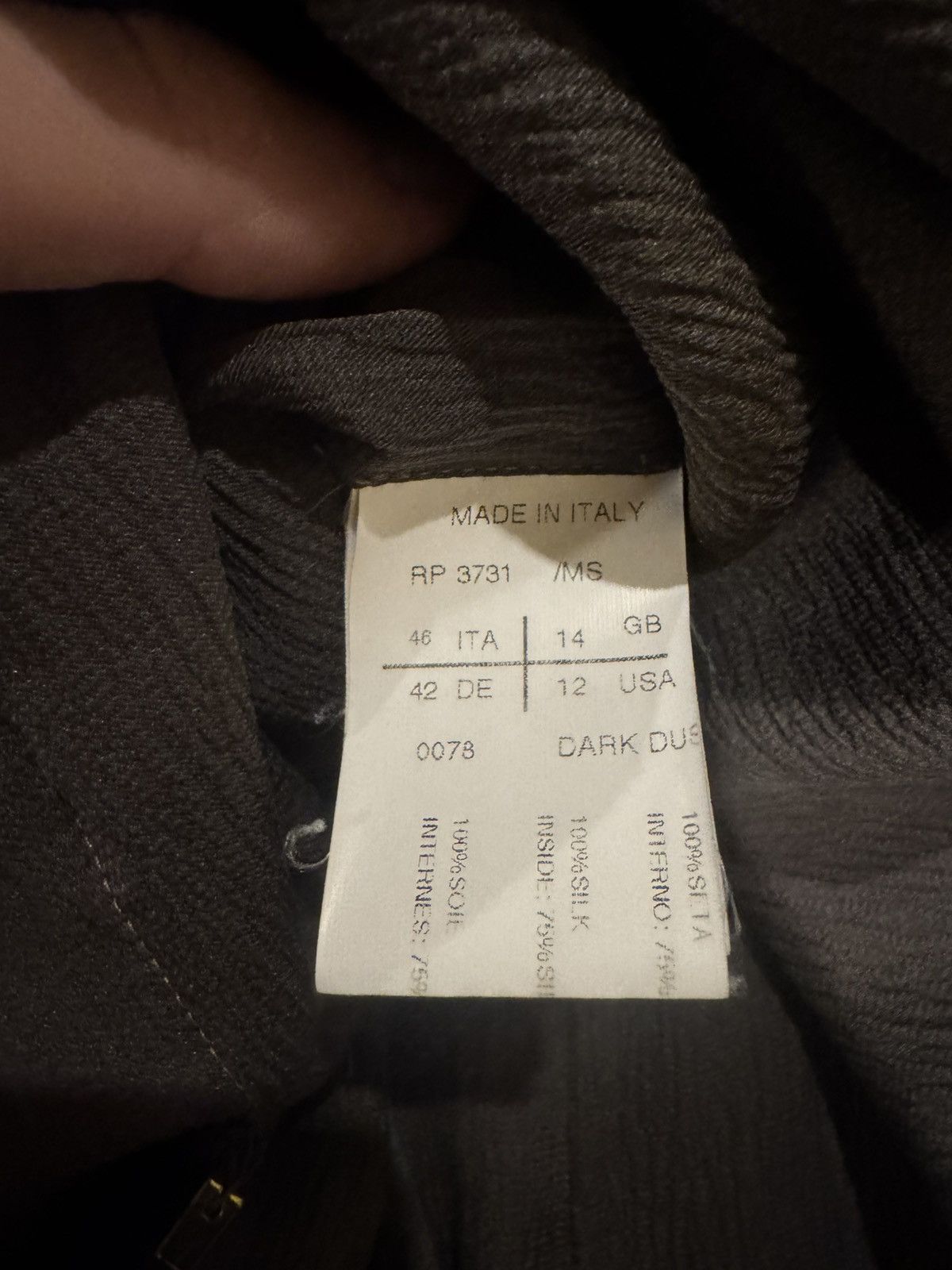 Rick Owens Rick Owens Light Silk Jacket Size US S / EU 44-46 / 1 - 3 Thumbnail