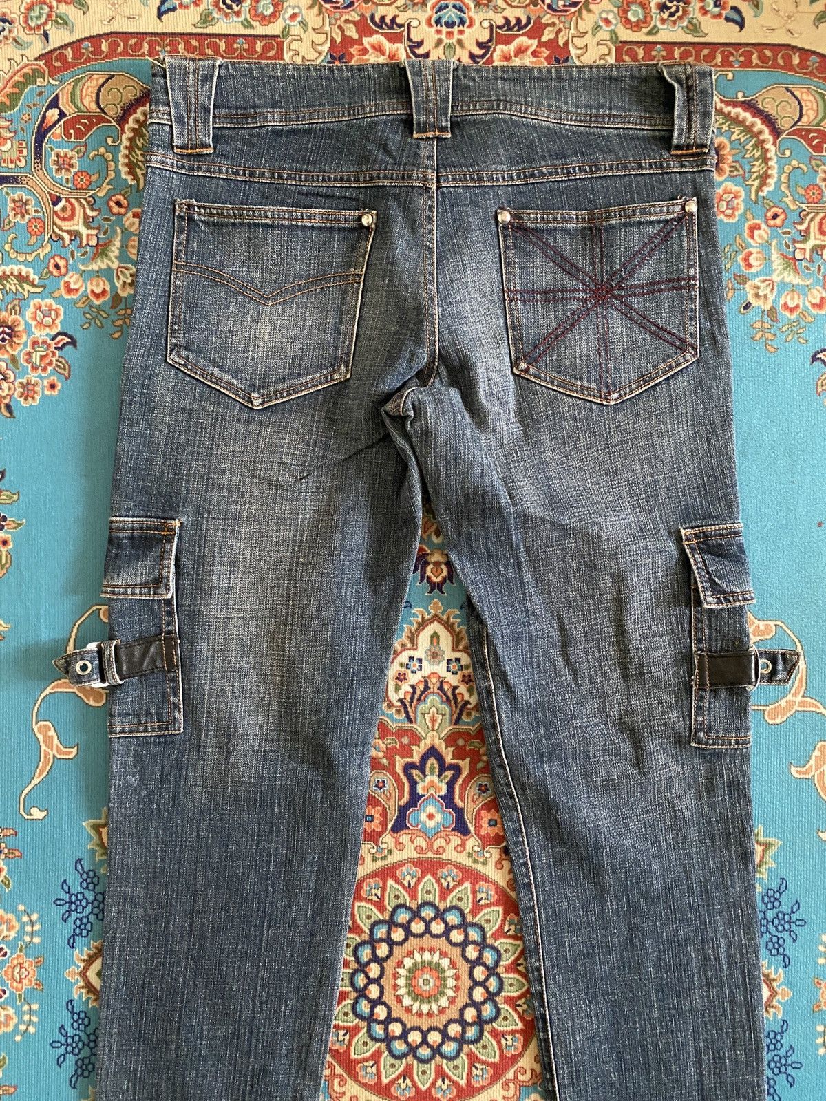 Japanese Brand × Seditionaries Japanese Brand Algonquins Multipocket Studded Punk Denim Size US 32 / EU 48 - 9 Thumbnail