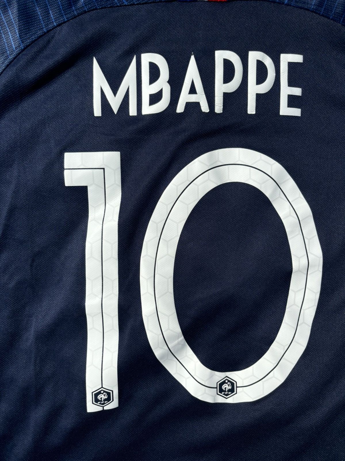 2018 World Cup Mbappe Shirt France Nike France FFF 2018 FIFA World