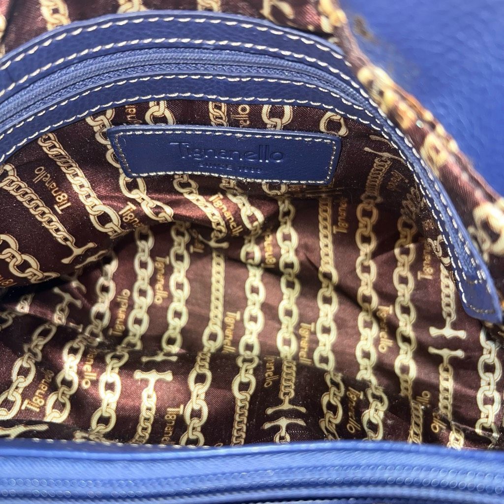 Other Tignanello Denim Blue Leather Three Shoulder Bag with Large Size ONE SIZE - 12 Thumbnail