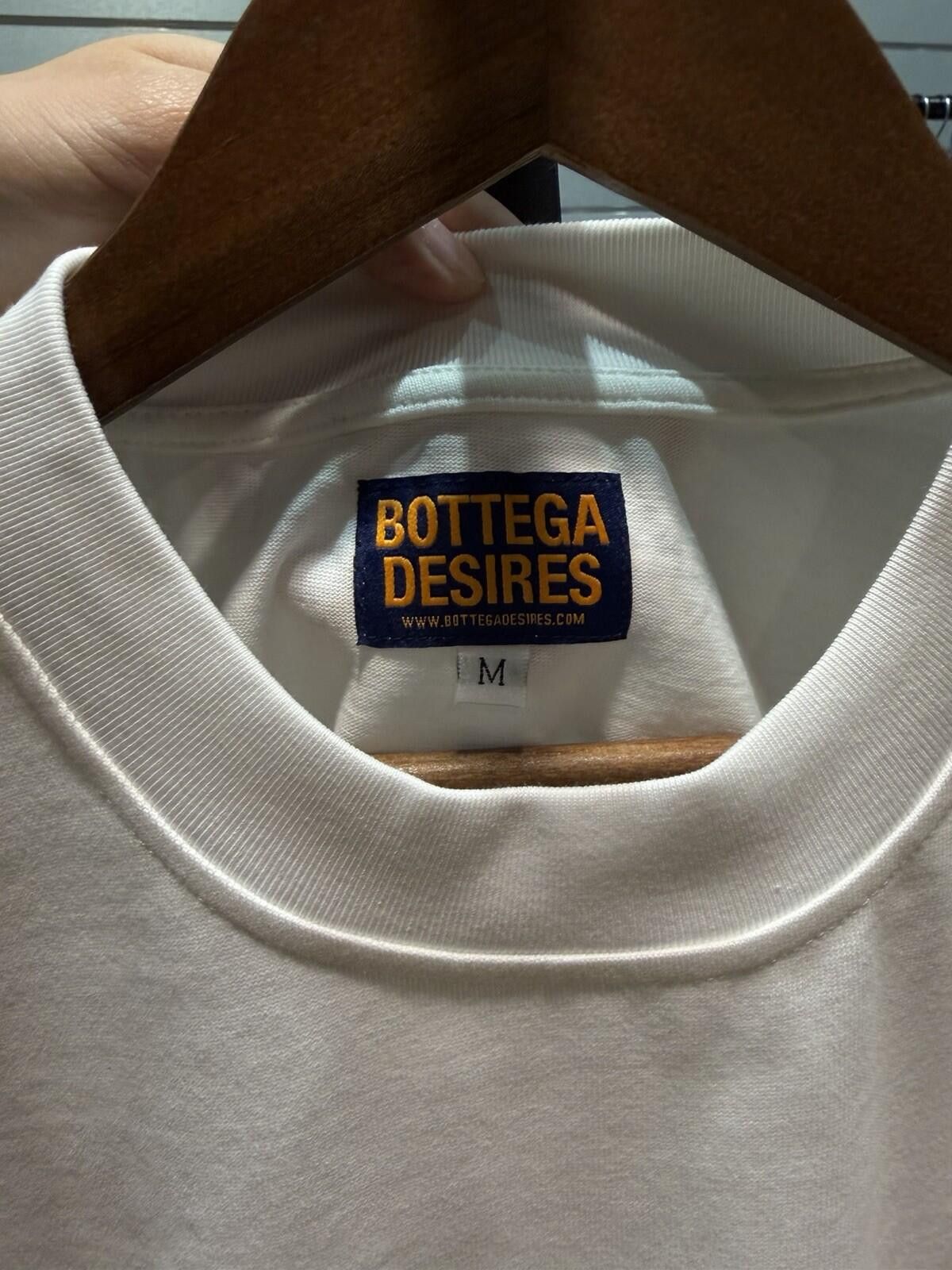 Bottega Desires Bottega Desires Tee T-Shirt F**k Joke (M) White Black Size US M / EU 48-50 / 2 - 10 Thumbnail
