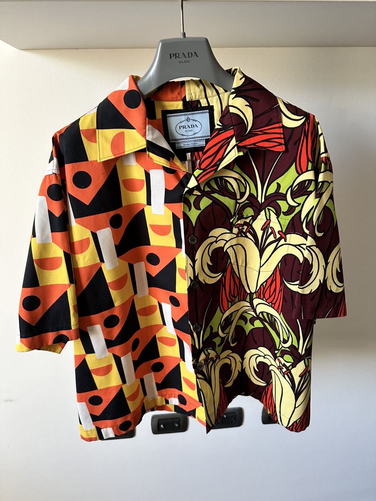 Prada Prada Double Match Shirt Size US L / EU 52-54 / 3 - 1 Thumbnail
