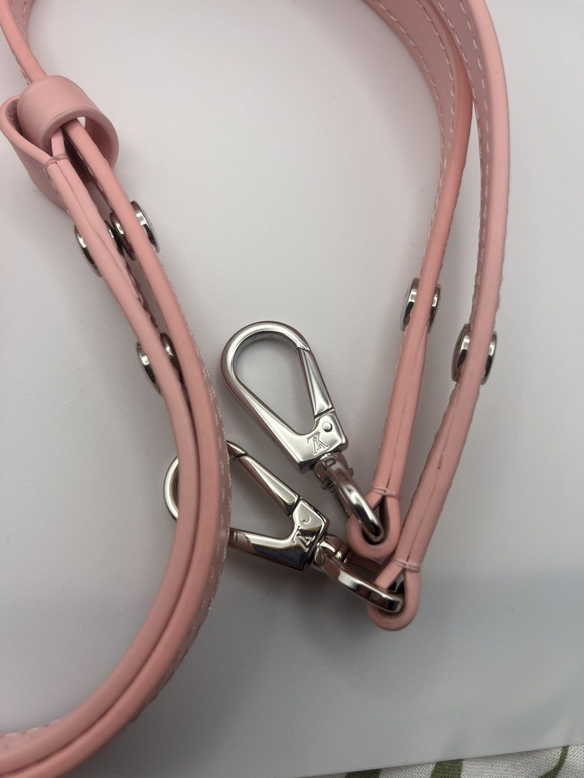 Louis Vuitton Louis Vuitton Pink Denim Twist PM Size ONE SIZE - 9 Thumbnail