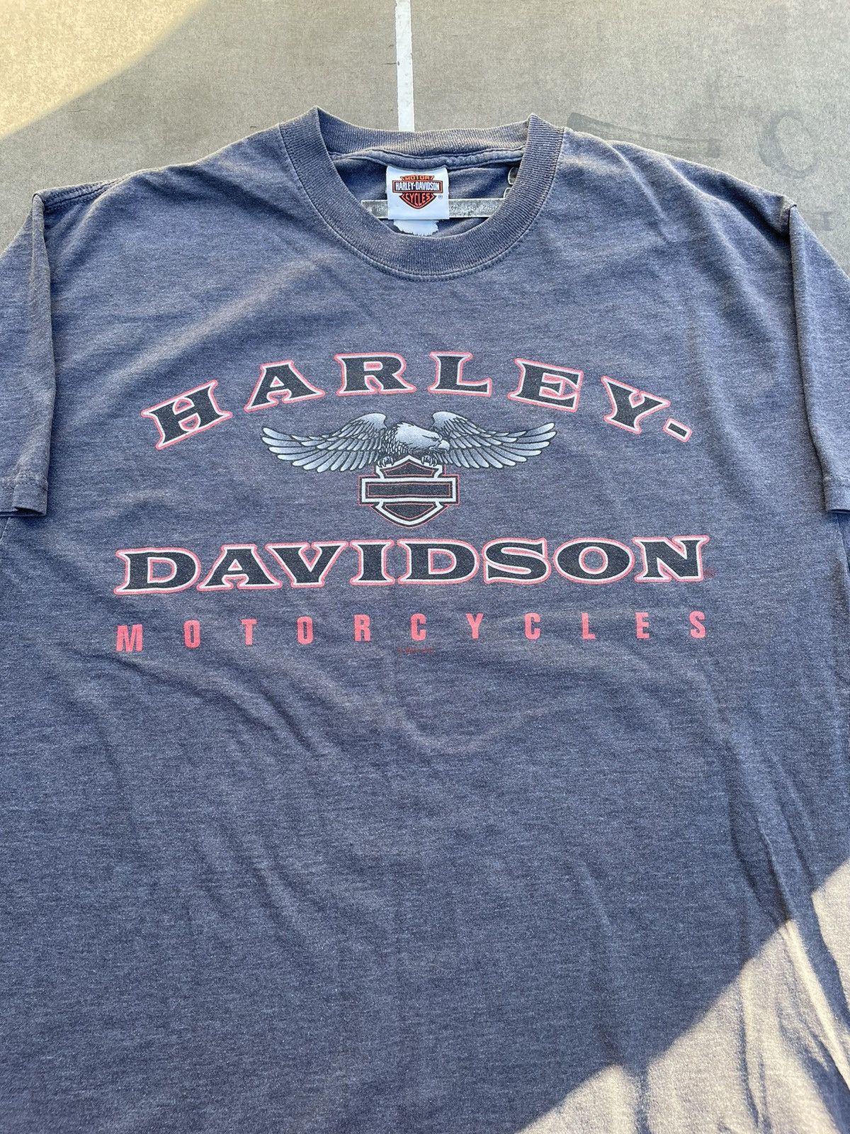Harley Davidson × Vintage Harley Davidson Vintage T shirt Size US XL / EU 56 / 4 - 2 Thumbnail