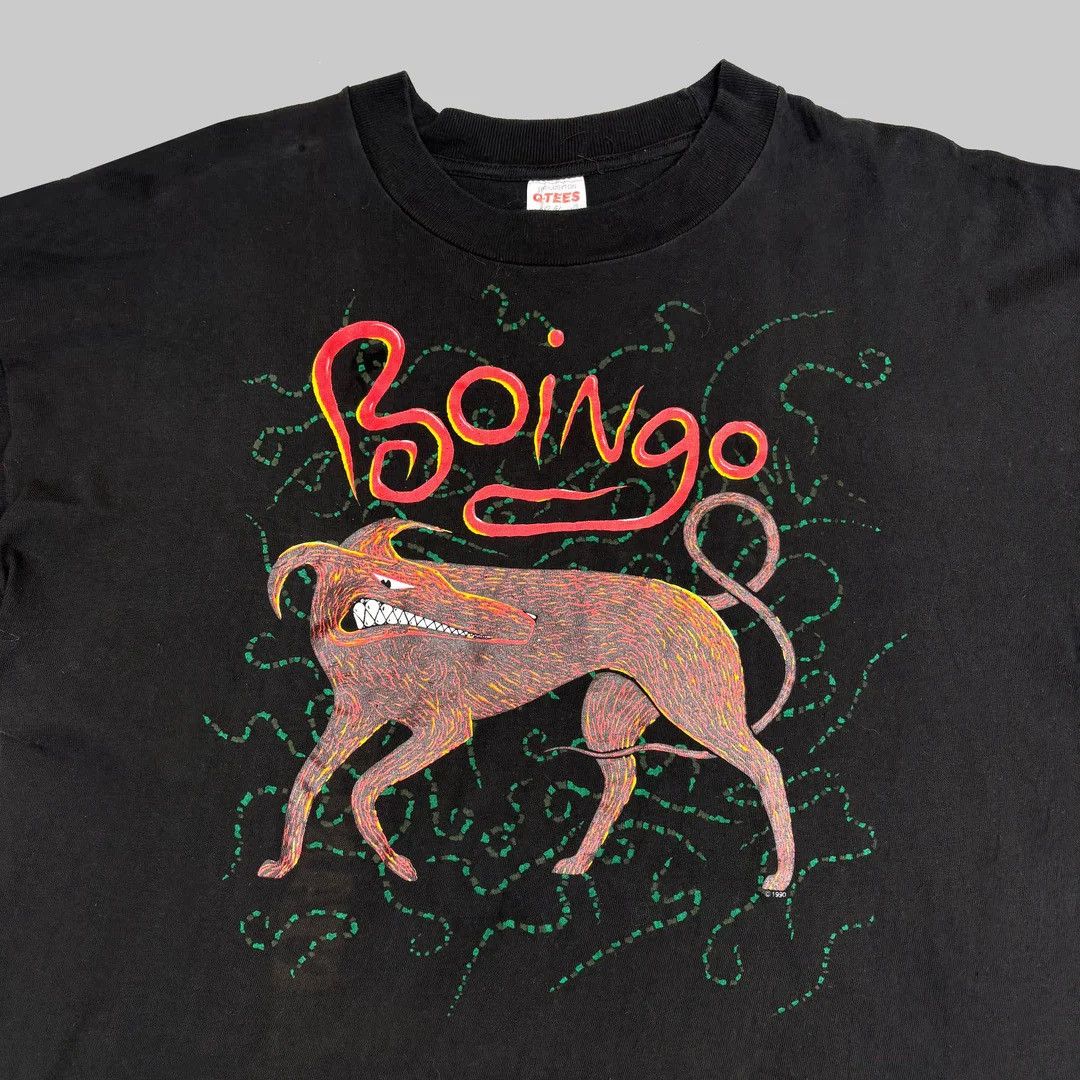 Band Tees Oingo Boingo 1990 90s Vintage Danny Elfman Band Tour T-Shirt Size US XL / EU 56 / 4 - 3 Thumbnail