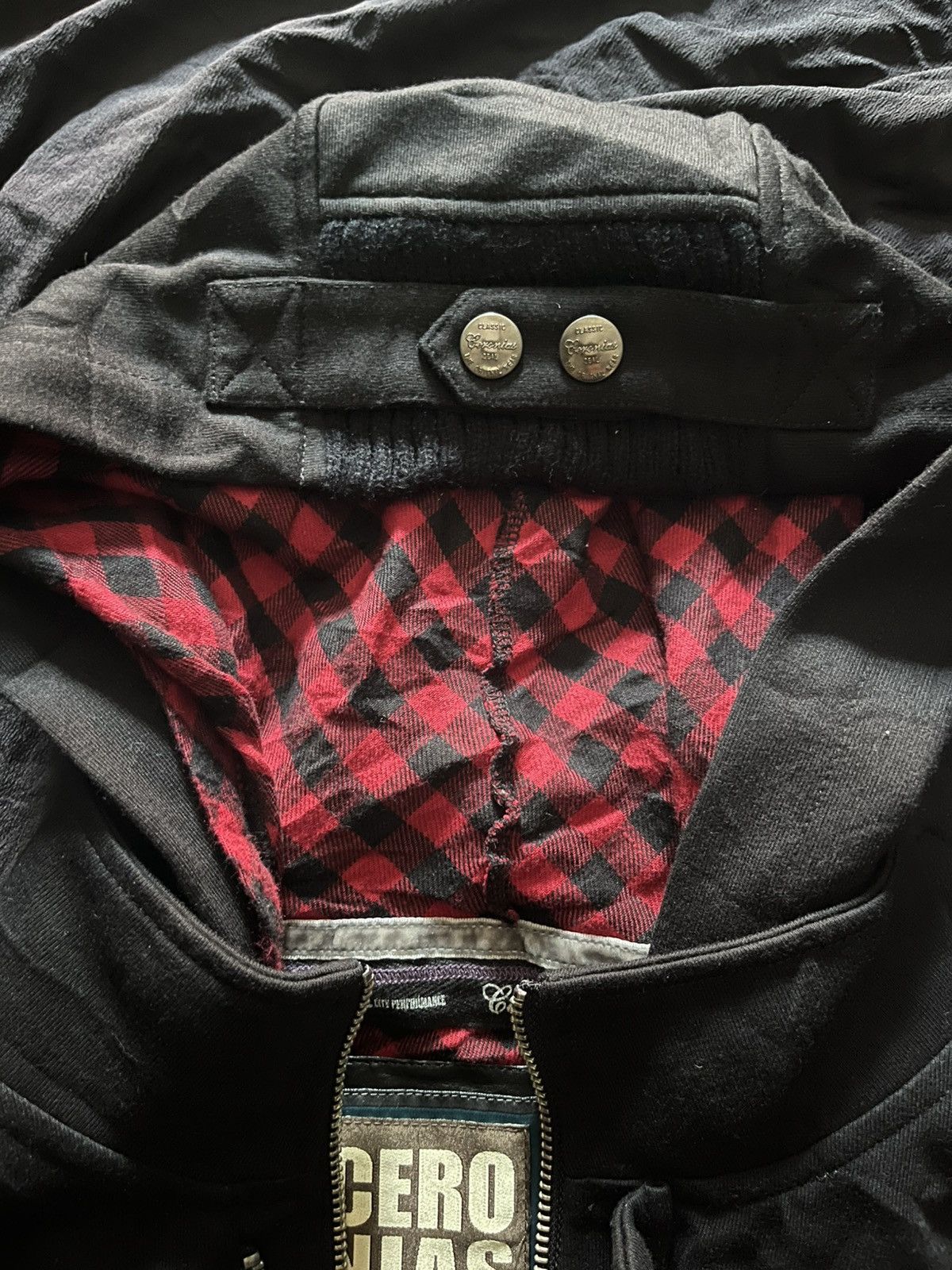 Le Grande Bleu (L.G.B.) Ceronias three layers multi zipper punk hoodie Size US M / EU 48-50 / 2 - 9 Thumbnail