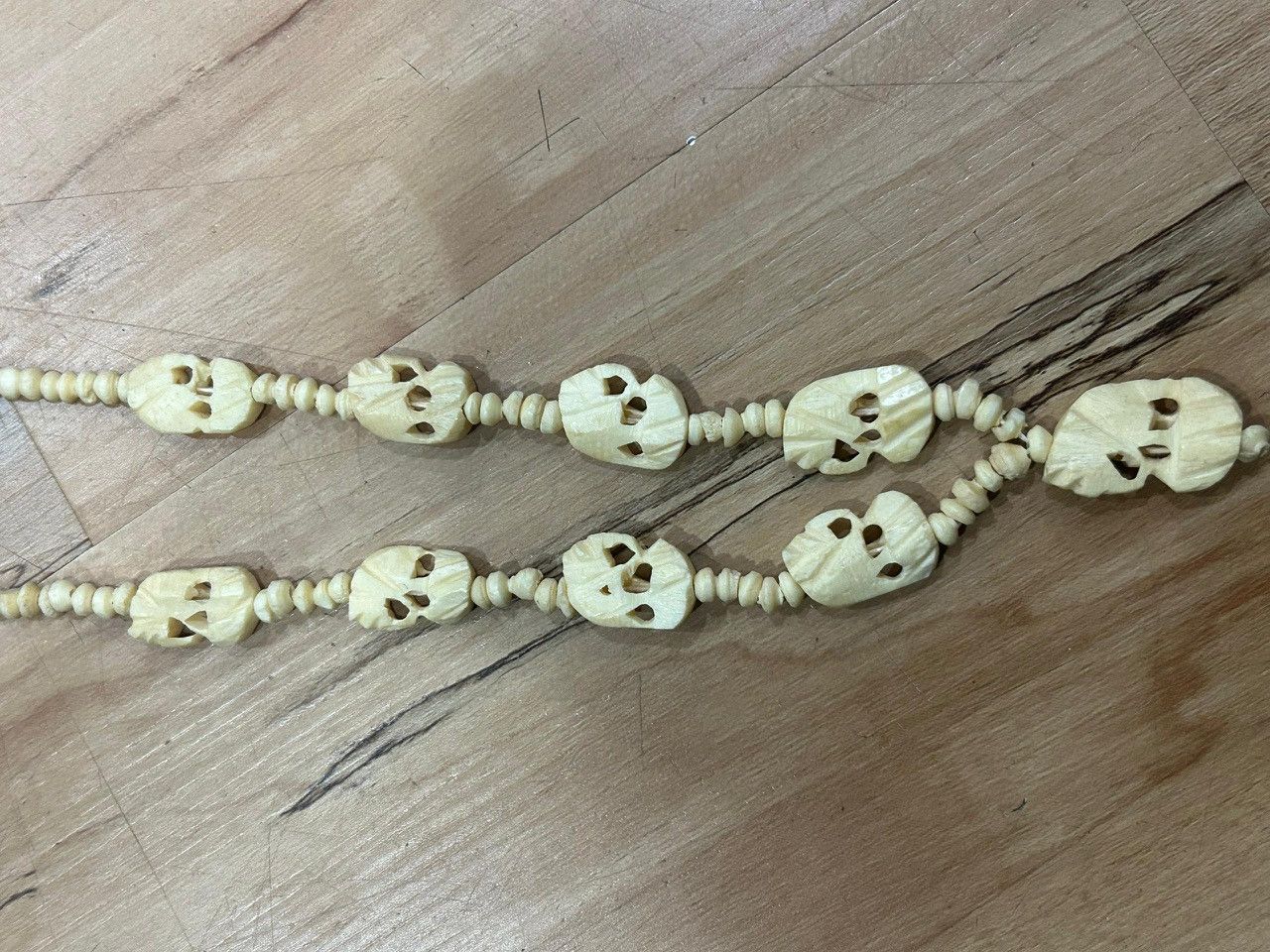 Handmade Vintage Hand carved elephant jewelry necklaces Size ONE SIZE - 4 Thumbnail