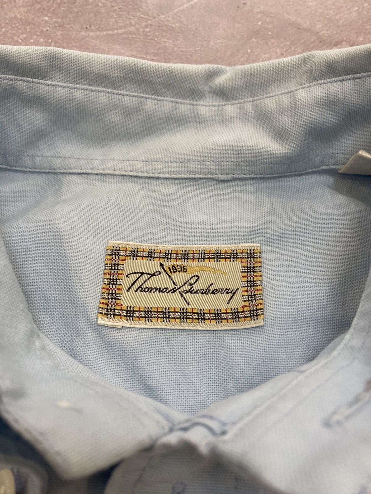 Burberry Vintage Thomas Burberry Long Sleeve Shirt Nova Check Size US S / EU 44-46 / 1 - 9 Thumbnail