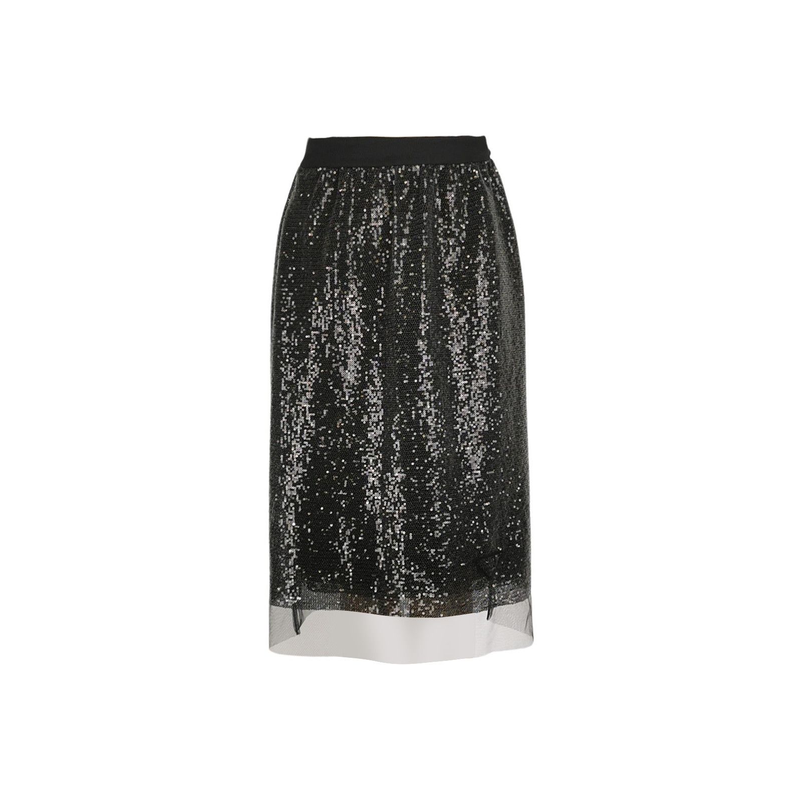 Prada Prada Sequin Two-Piece Skirt Set Size 40 - dmc Size 40" / US 18 - 1 Thumbnail