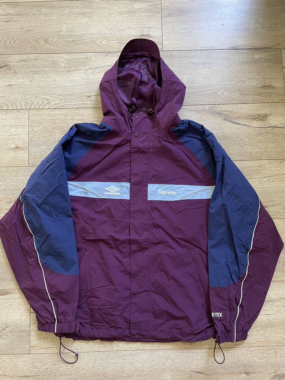 Supreme Umbro Gore-Tex Jacket SS25 Large Purple Blue