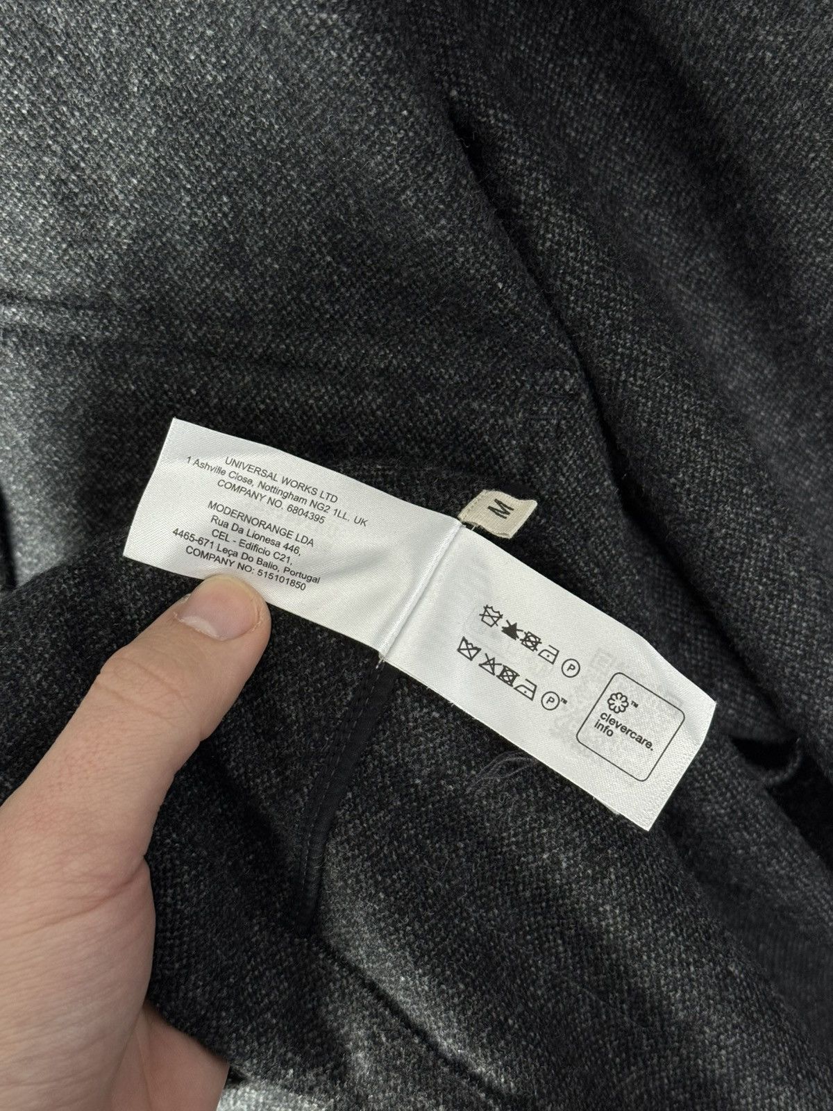 Universal Works Universal Works Merchant Jacket Grey Anders Wool Upcycled Size US M / EU 48-50 / 2 - 17 Thumbnail