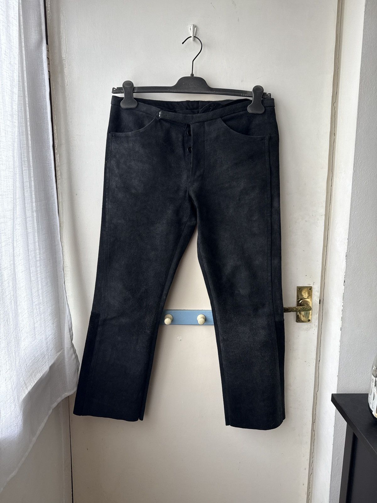 Carol Christian Poell Carol Christian Poell AW96-97 leather pants Size US 32 / EU 48 - 1 Thumbnail