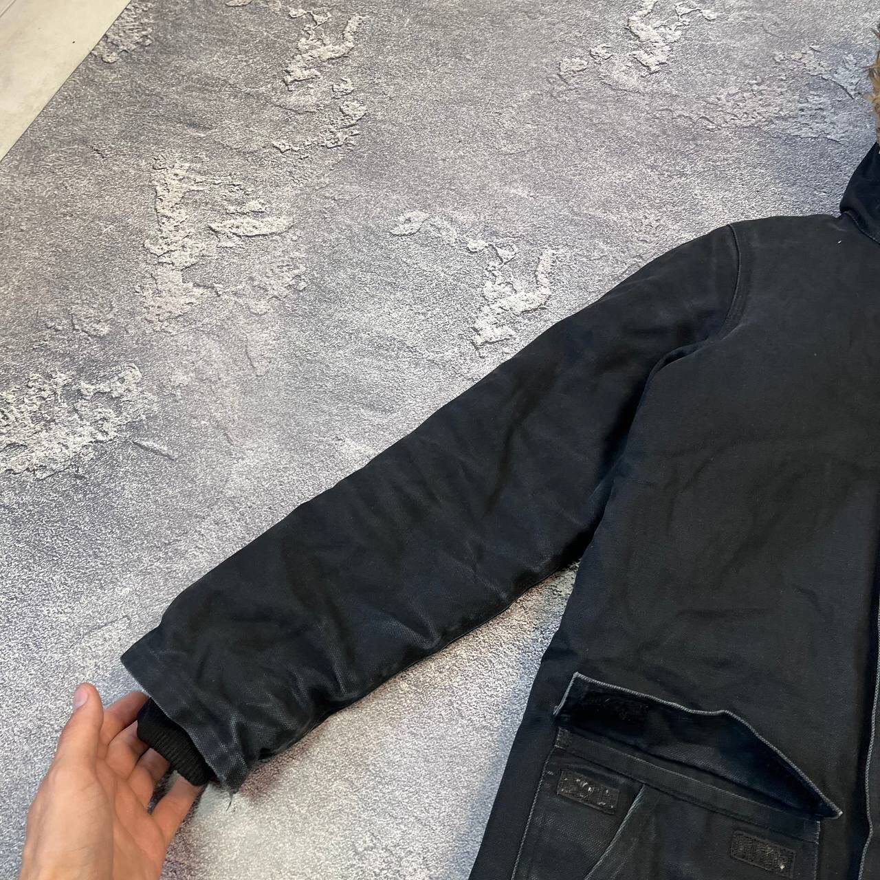 Carhartt Vintage Carhartt Siberian Parka 3M Thinsulate Black Faded Size US XS / EU 42 / 0 - 15 Thumbnail