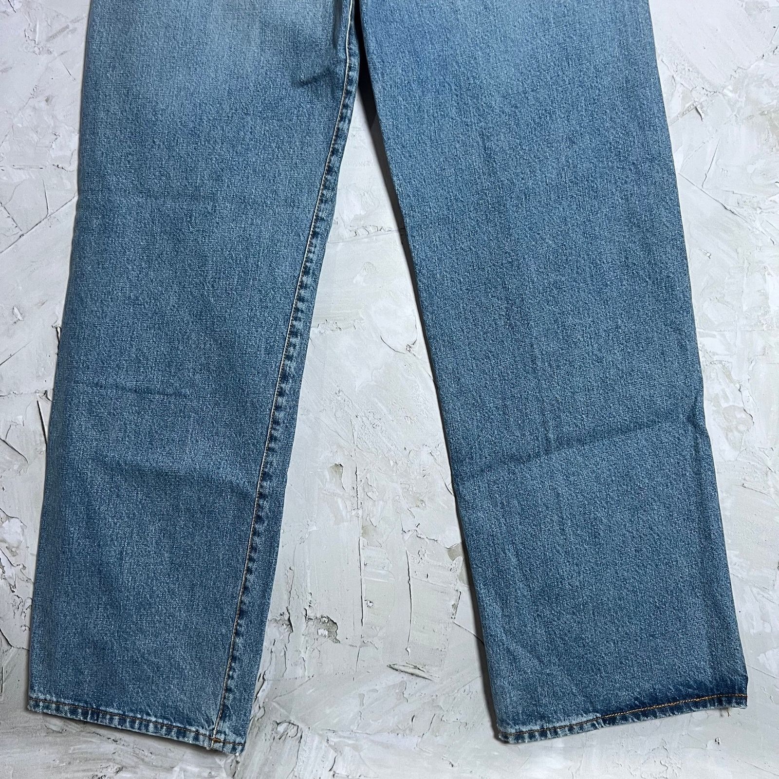 6397 6397 Wide Leg High Rise Jeans Light Blue NP239 Size 30 Size 30" / US 8 / IT 44 - 8 Thumbnail