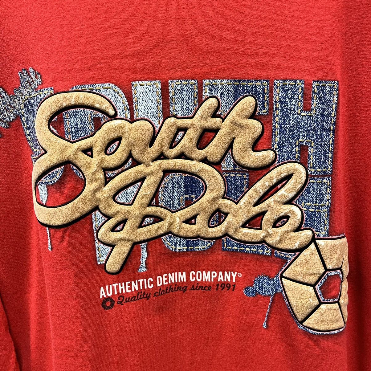 Southpole × Vintage South Pole Vintage Y2K Streetwear Oversized T-Shirt M Size US M / EU 48-50 / 2 - 2 Thumbnail
