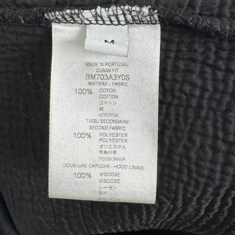 Givenchy Givenchy Black oversized hole hooded sweatshirt 2505-Nextar Size US M / EU 48-50 / 2 - 4 Thumbnail